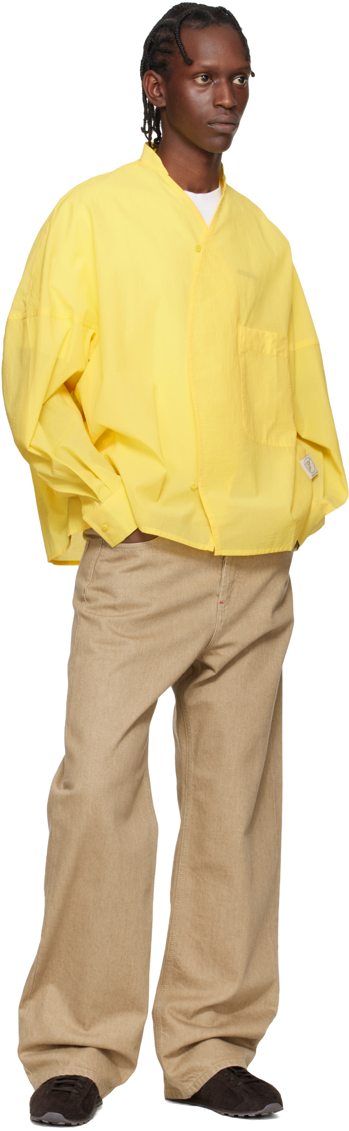 JACQUEMUS - Chemise Berlingot jaune