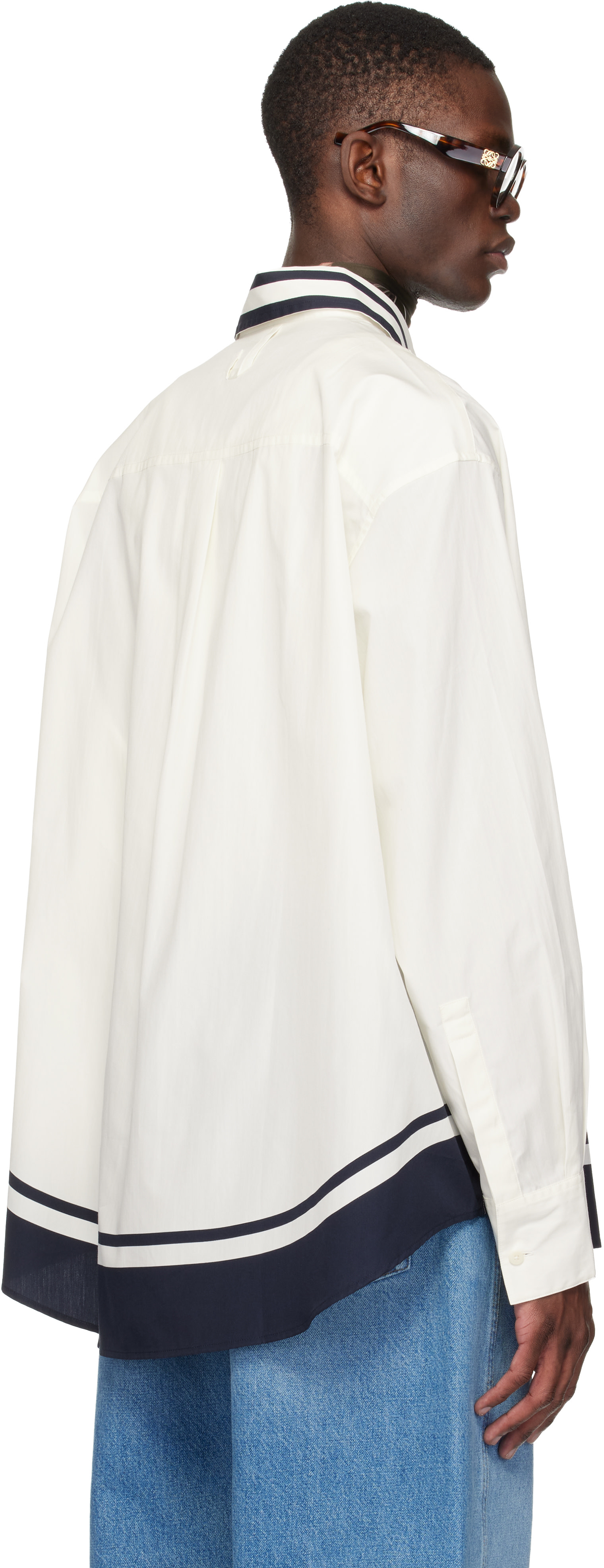 JACQUEMUS: オフホワイト 'The Camargue' シャツ | SSENSE 日本