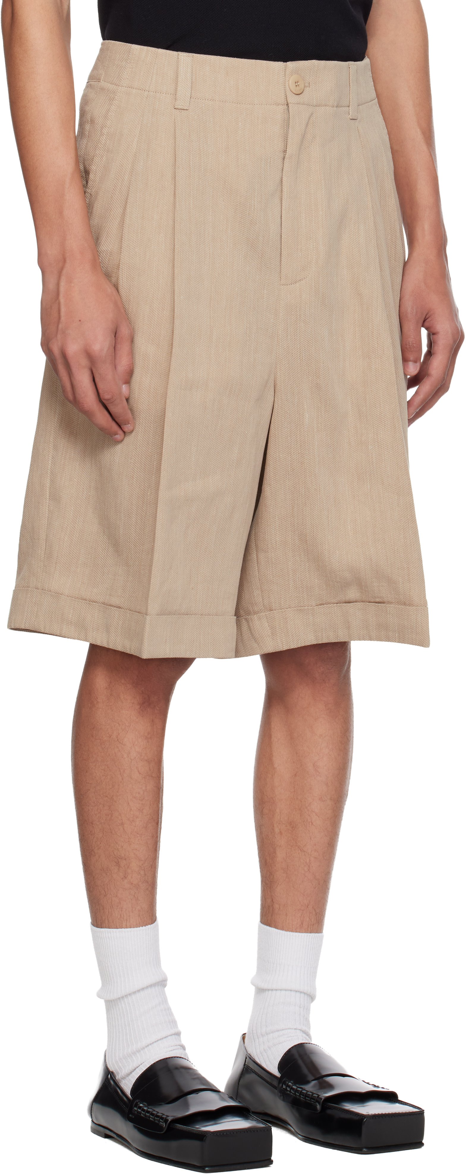 JACQUEMUS - Short Pastro beige