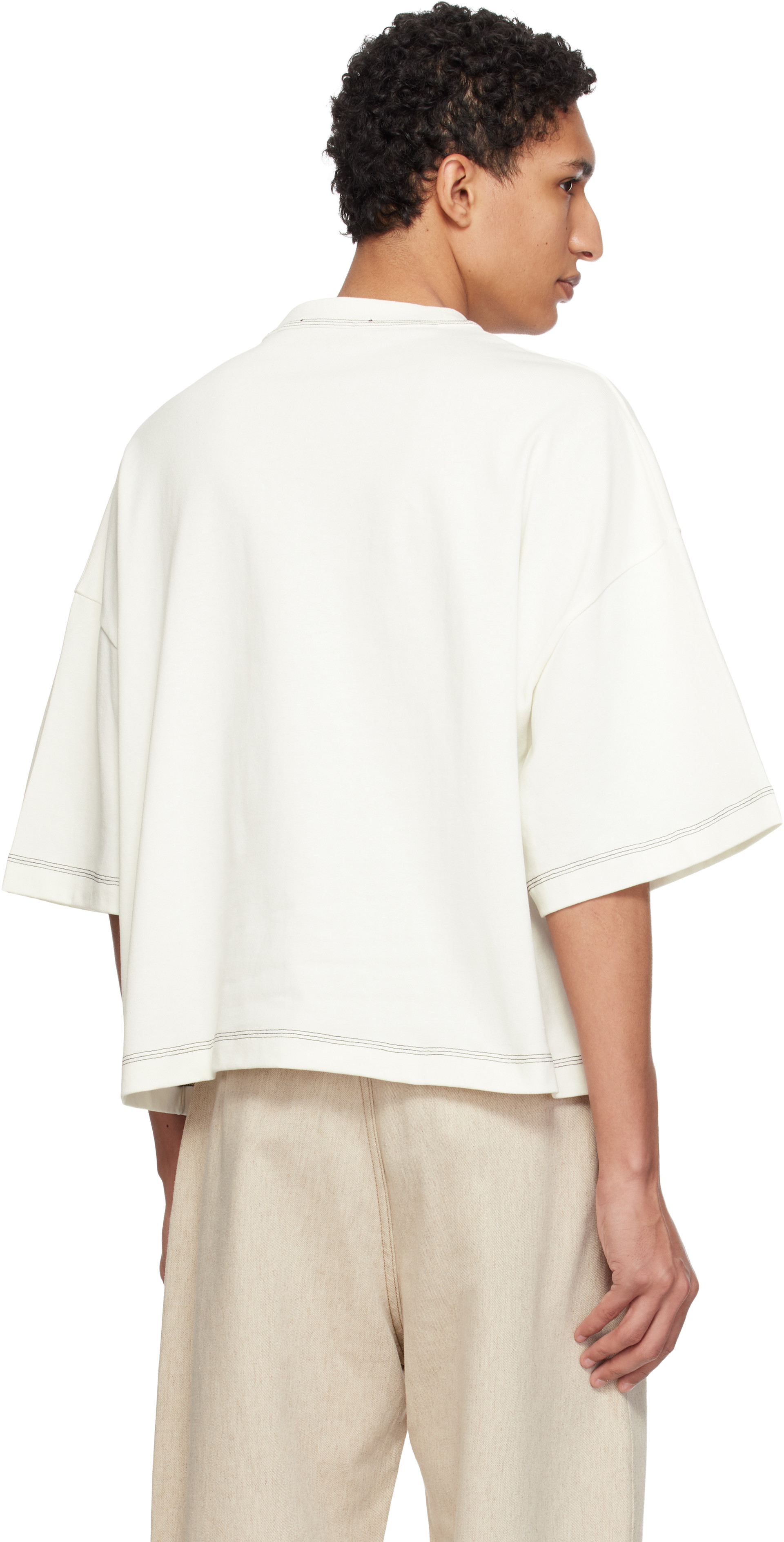 JACQUEMUS - Off-White 'The Letro' T-shirt