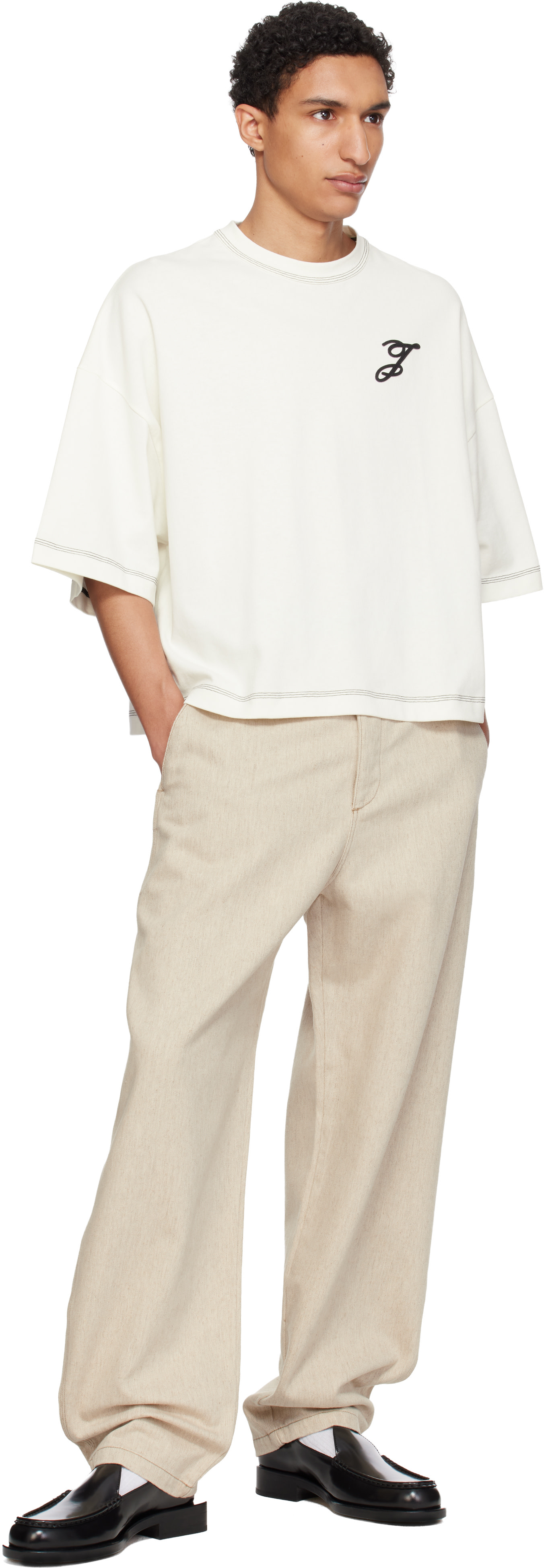 JACQUEMUS - Off-White 'The Letro' T-shirt