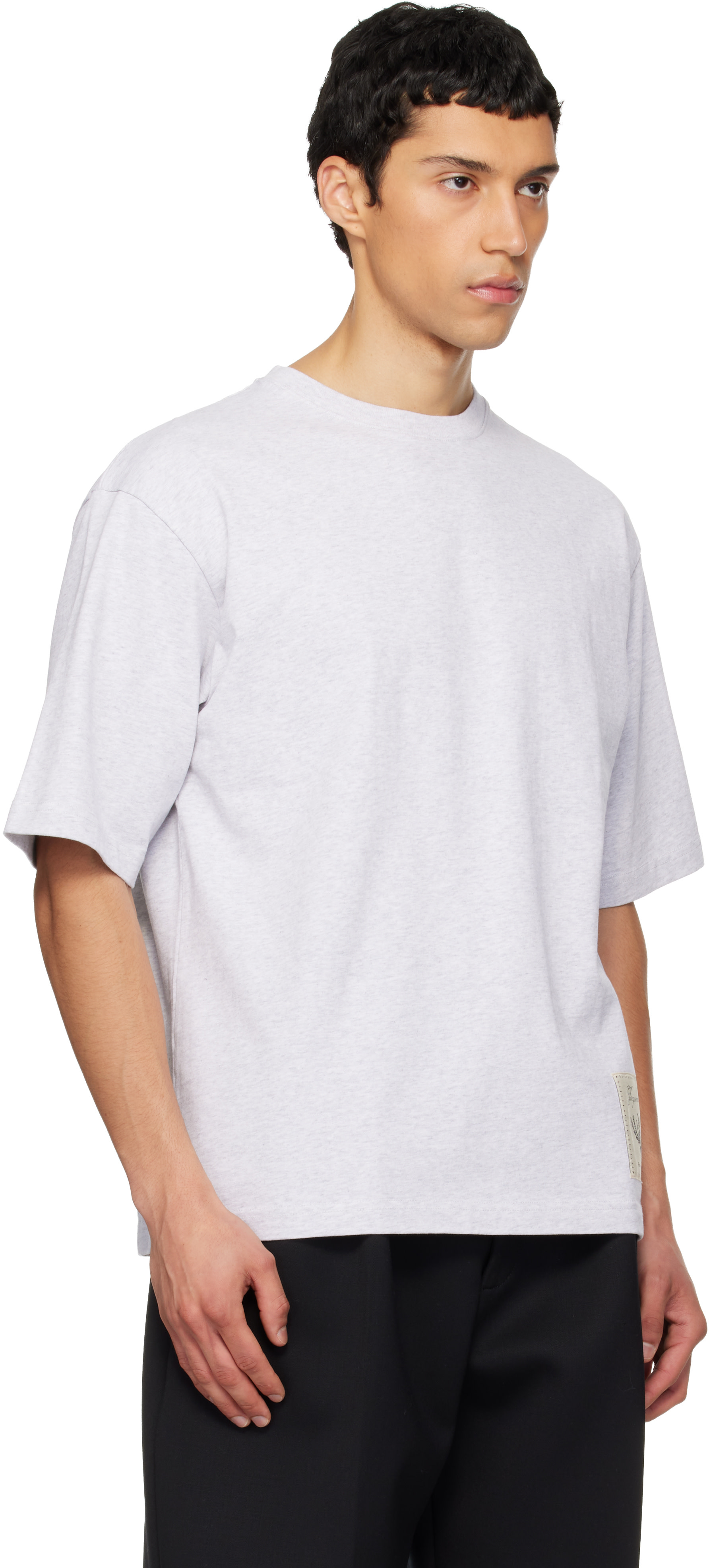 JACQUEMUS - Gray 'The Torneo short-sleeve' T-shirt