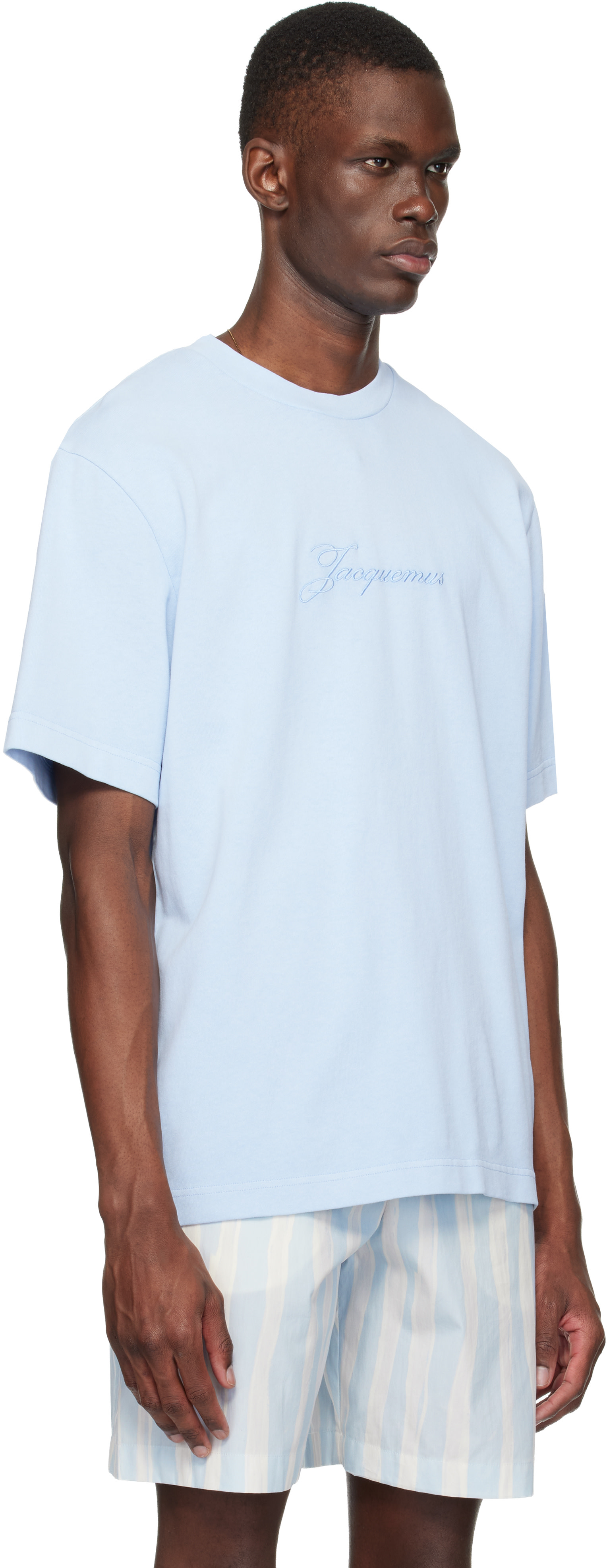 JACQUEMUS - Blue 'The Pigmento' T-shirt