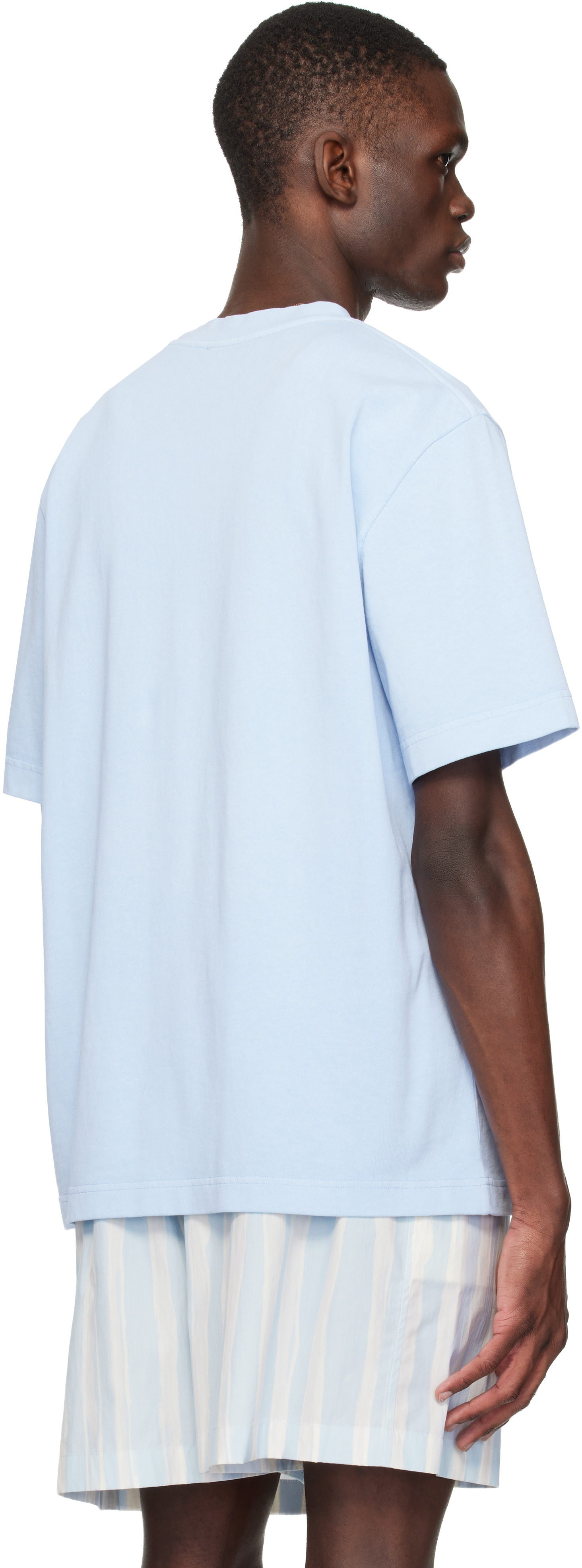 JACQUEMUS - Blue 'The Pigmento' T-shirt