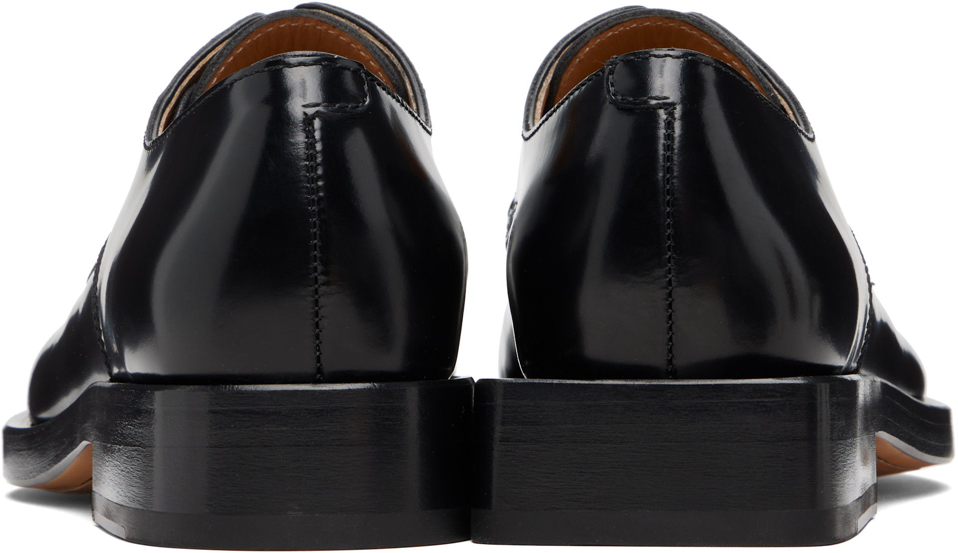 JACQUEMUS - Black La Croisière 'The Woven' Derbies
