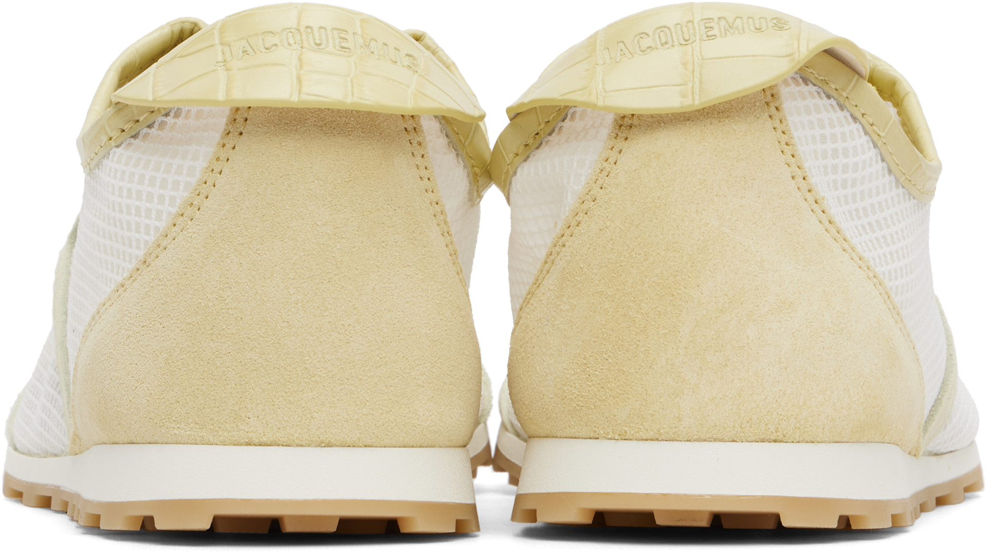 JACQUEMUS - Yellow 'The Tennis' Sneakers