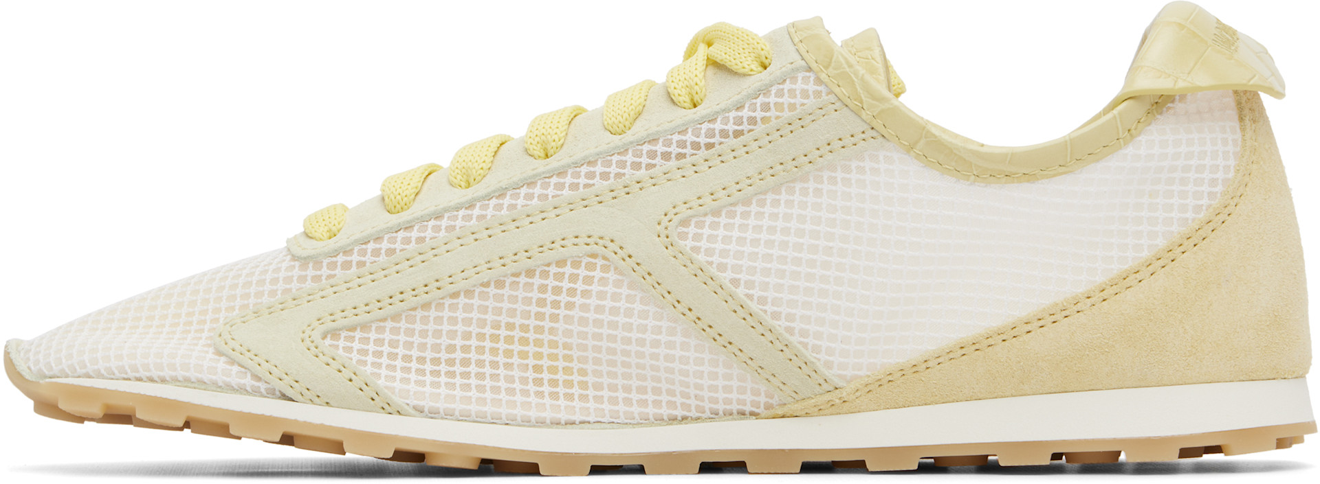 JACQUEMUS - Yellow 'The Tennis' Sneakers