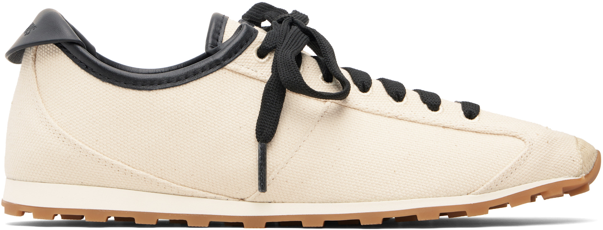 JACQUEMUS - Baskets de tennis beiges