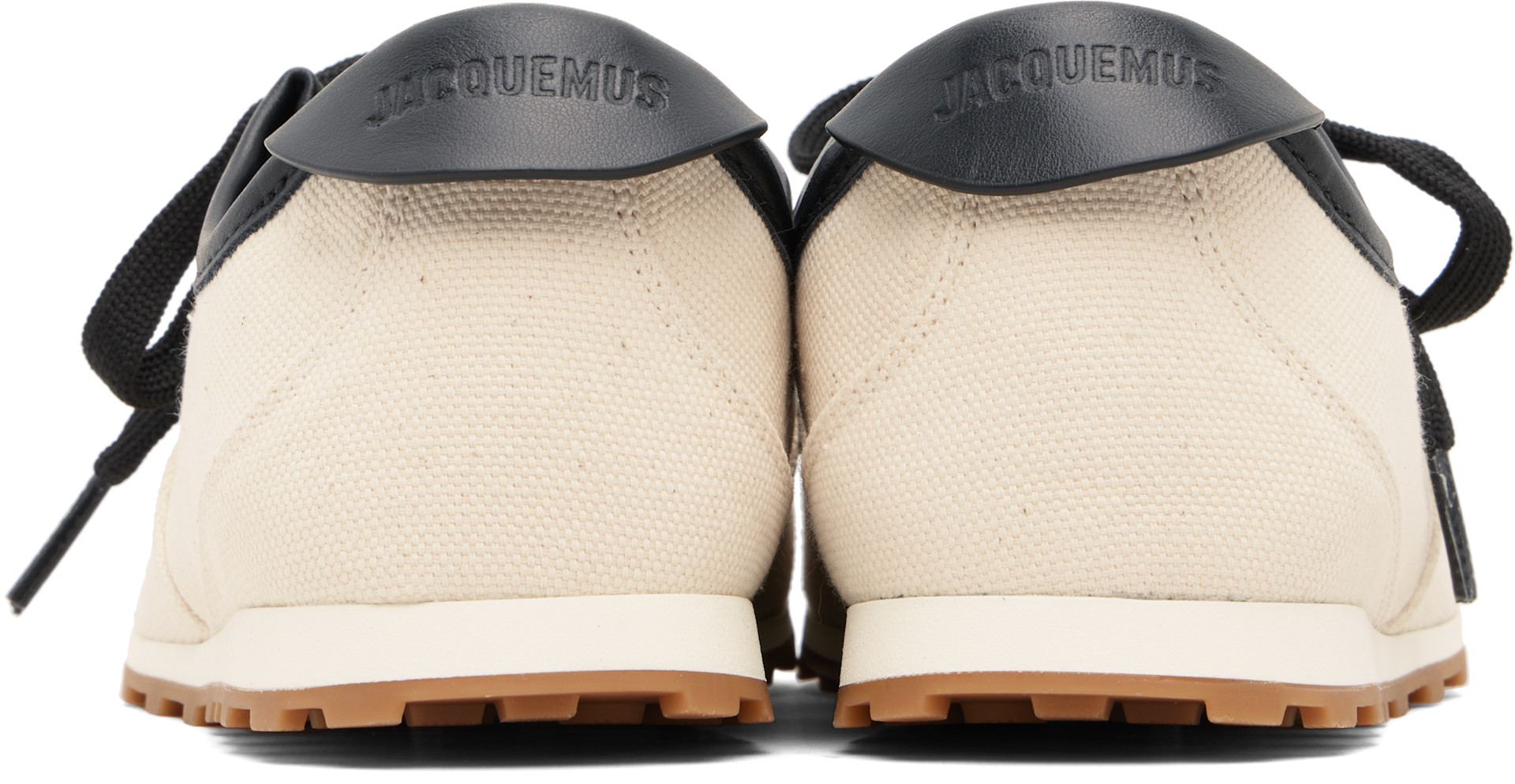 JACQUEMUS - Baskets de tennis beiges