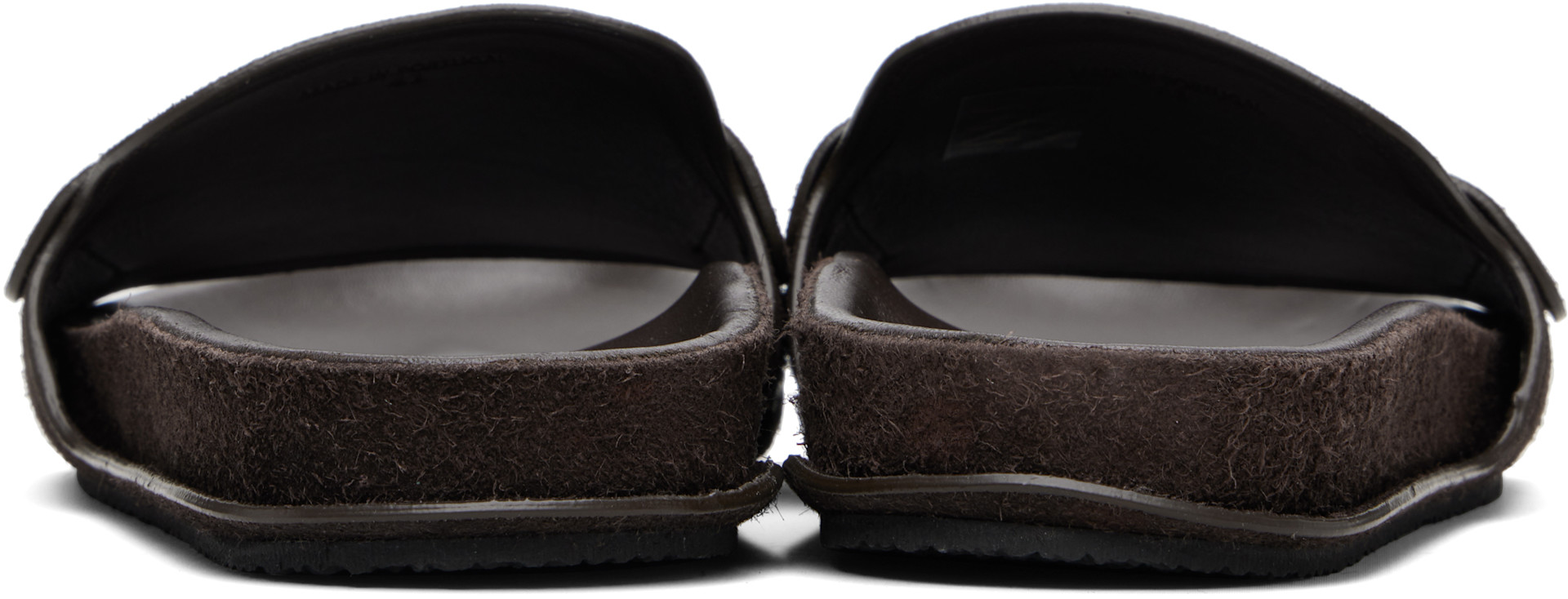 JACQUEMUS - Brown La Croisière Loafer Sandals
