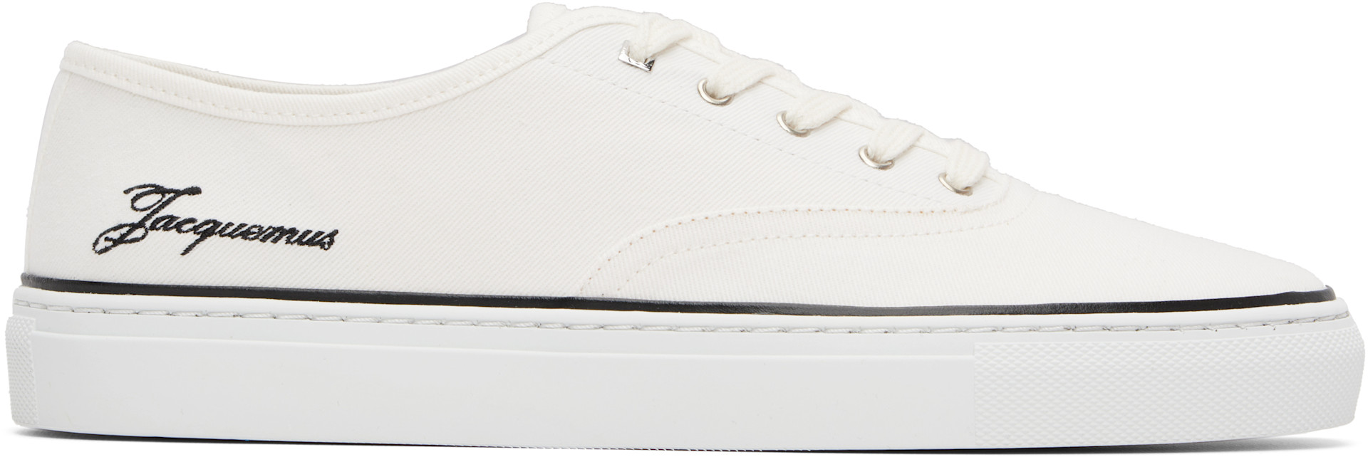 JACQUEMUS - Baskets Féfé blanc cassé