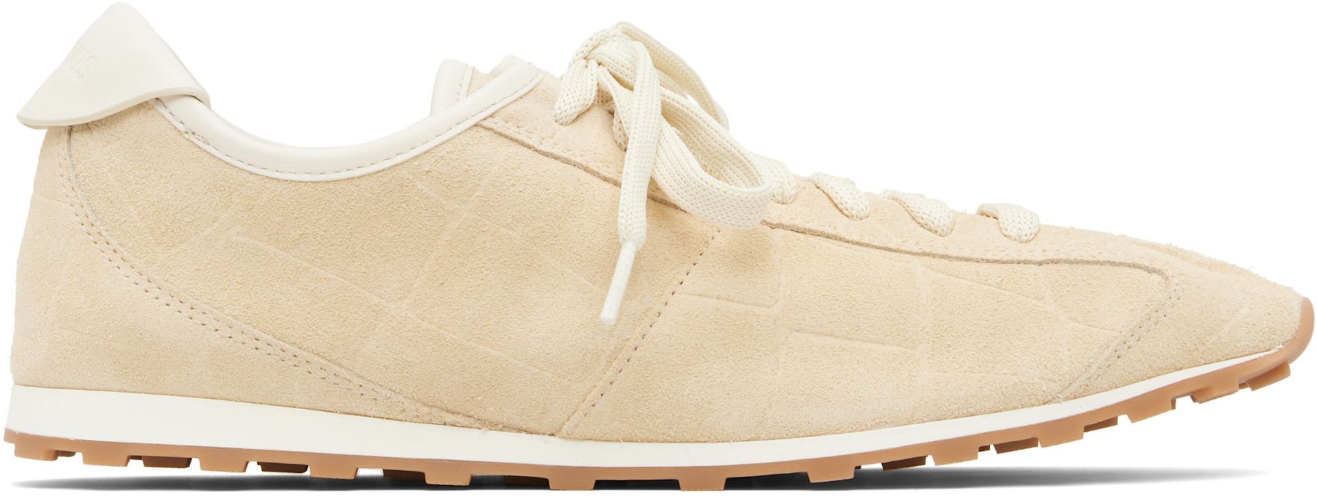 JACQUEMUS - Baskets de tennis beiges