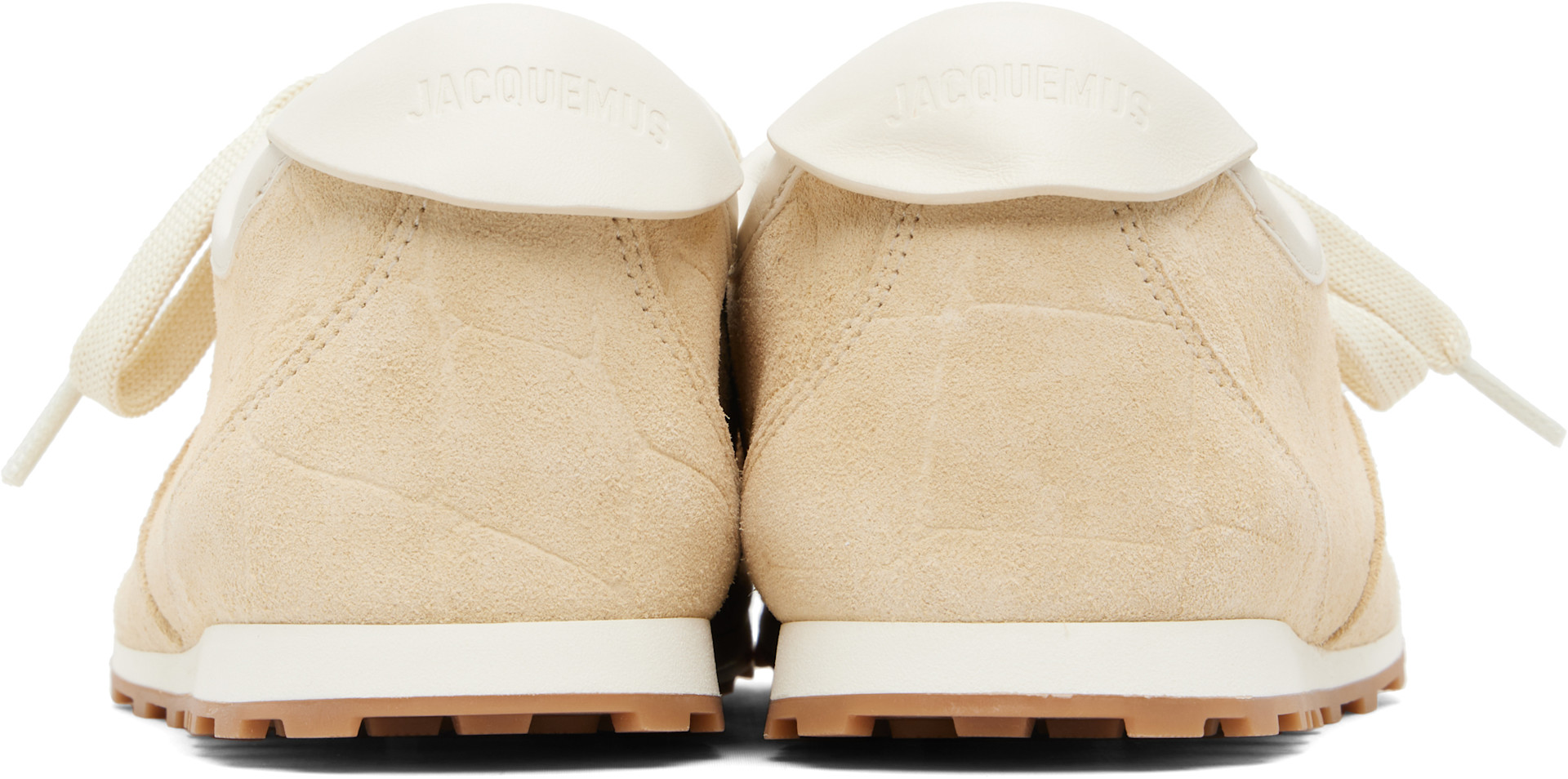 JACQUEMUS - Baskets de tennis beiges