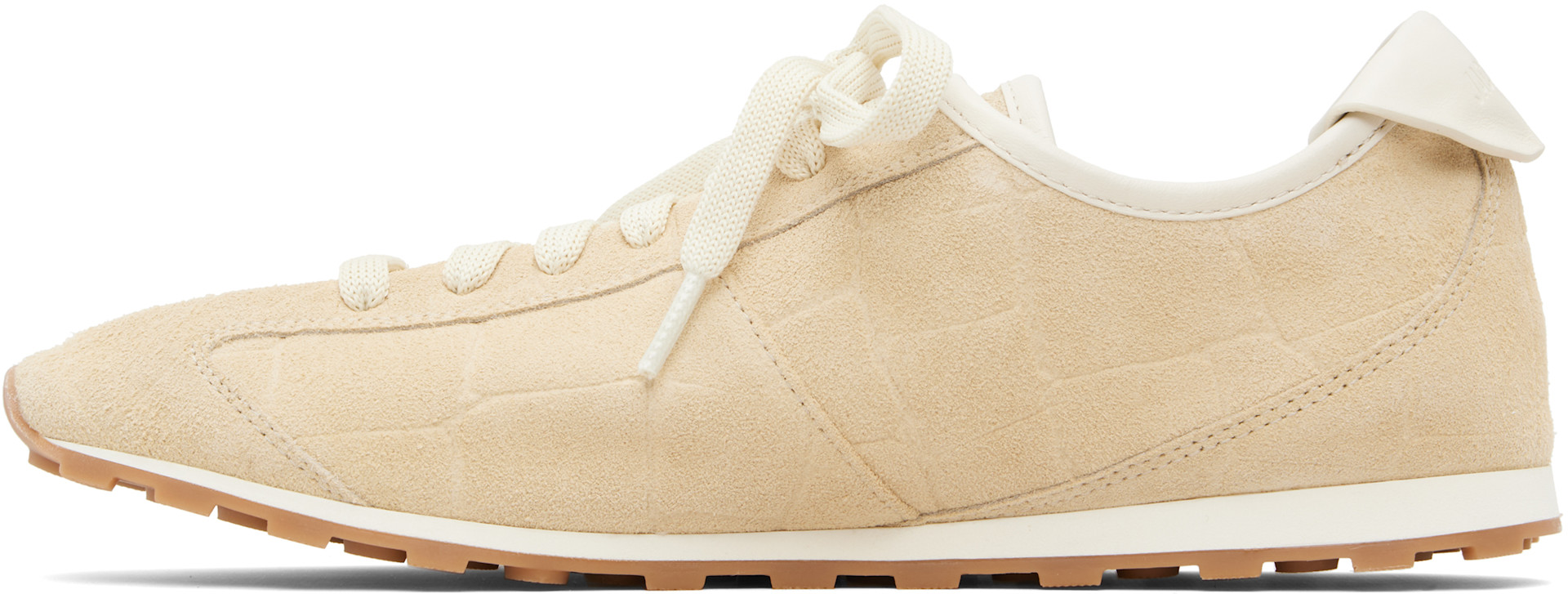 JACQUEMUS - Baskets de tennis beiges