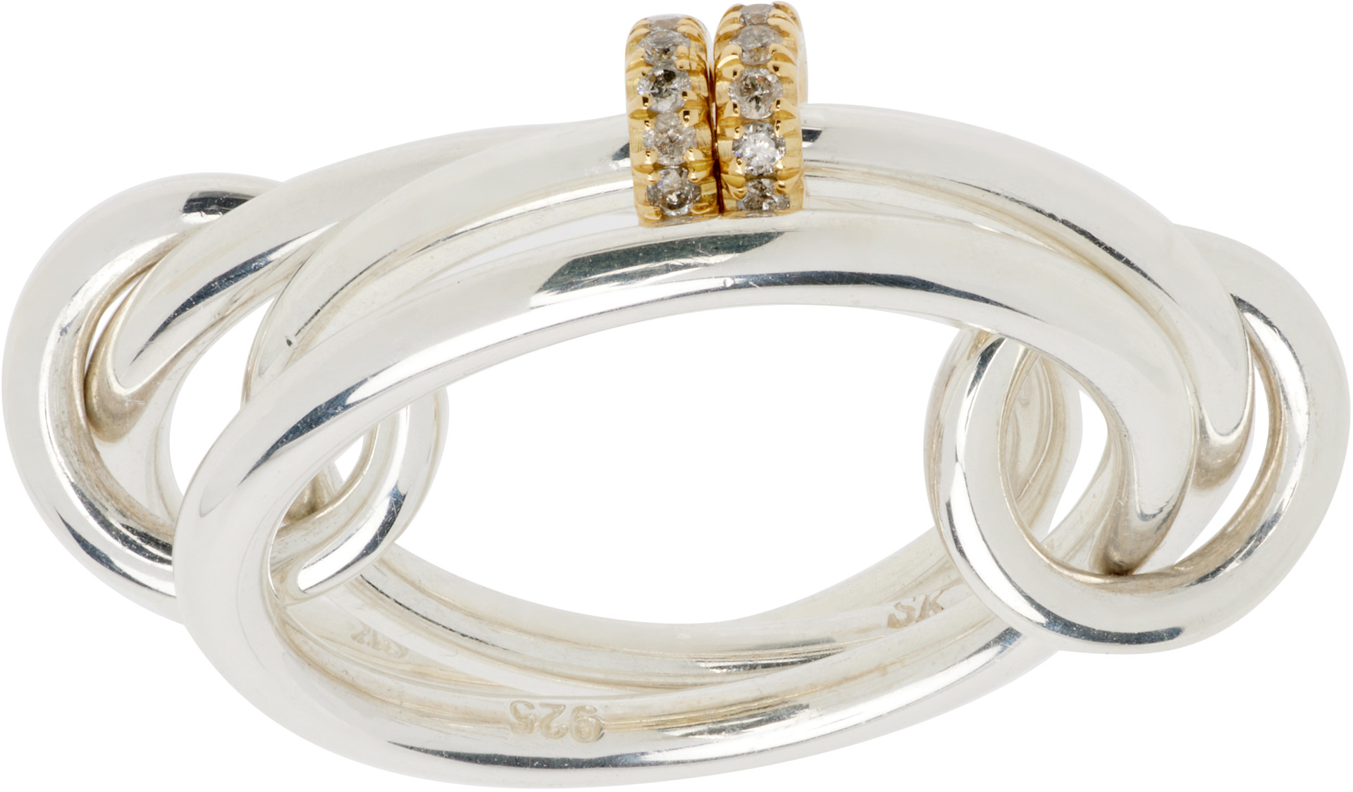 Spinelli Kilcollin: Acacia SG Gris Ring | SSENSE