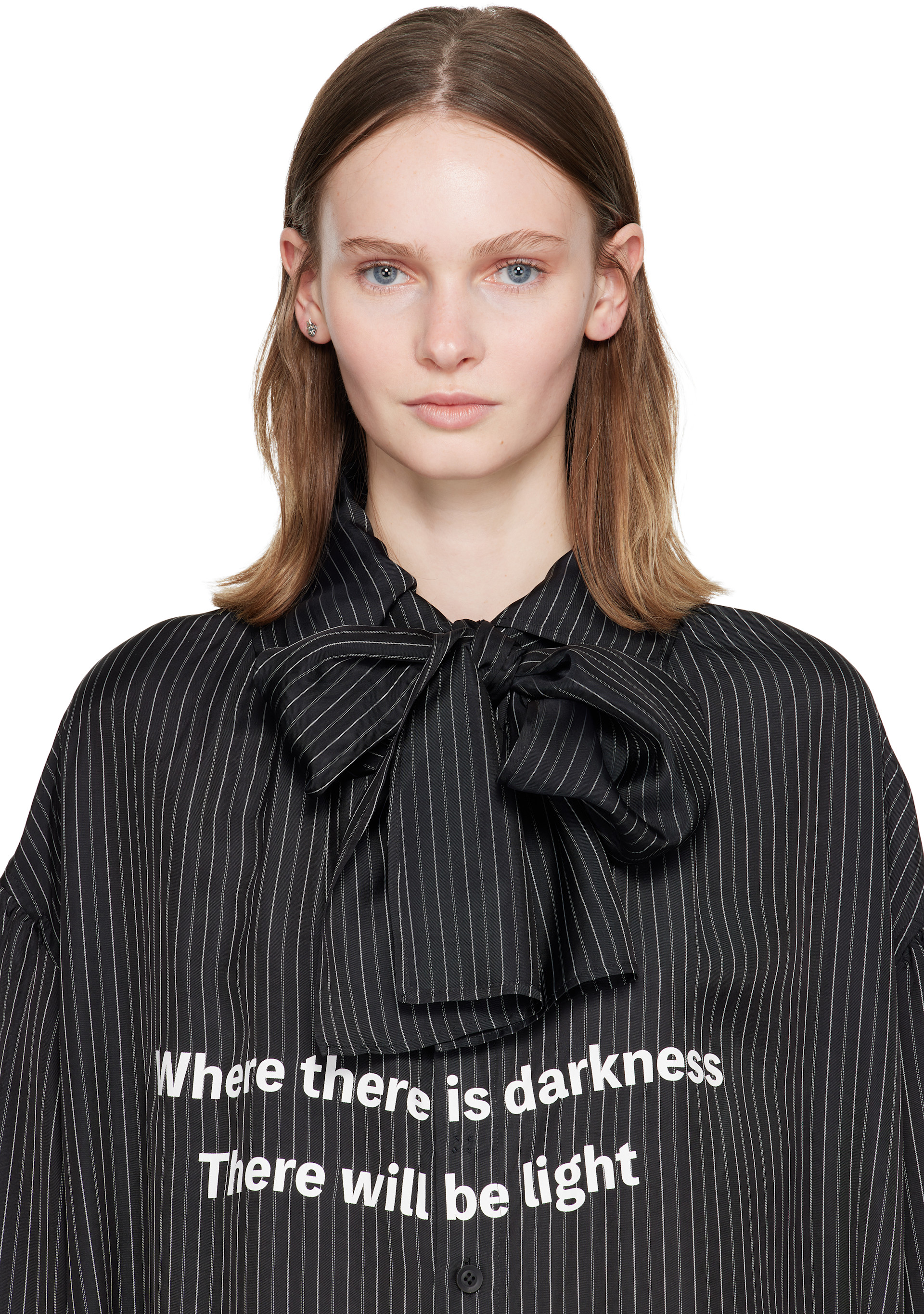 YOHJI YAMAMOTO: Gargoyle Pierce Single Earring | SSENSE