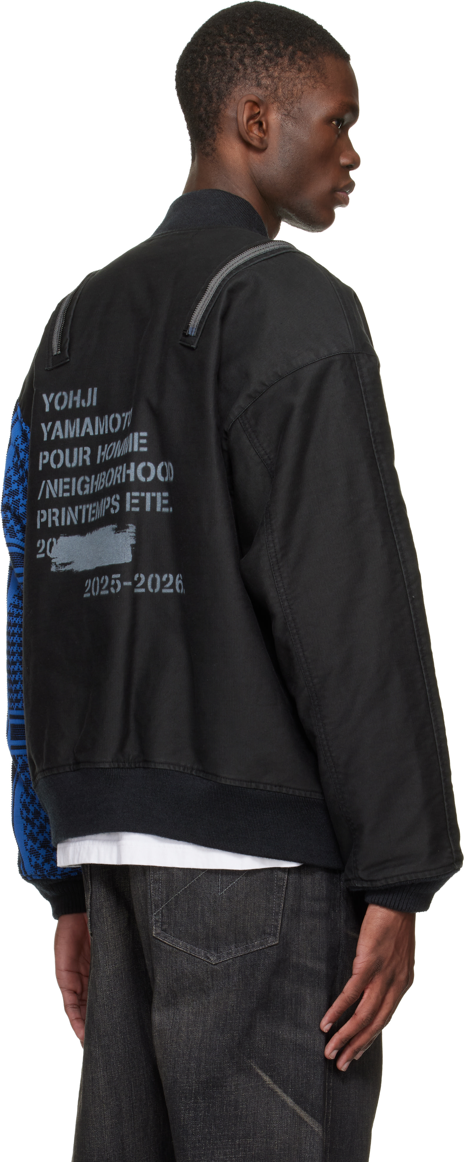 YOHJI YAMAMOTO: Black Neighborhood Edition Mod A-1 Deck Bomber