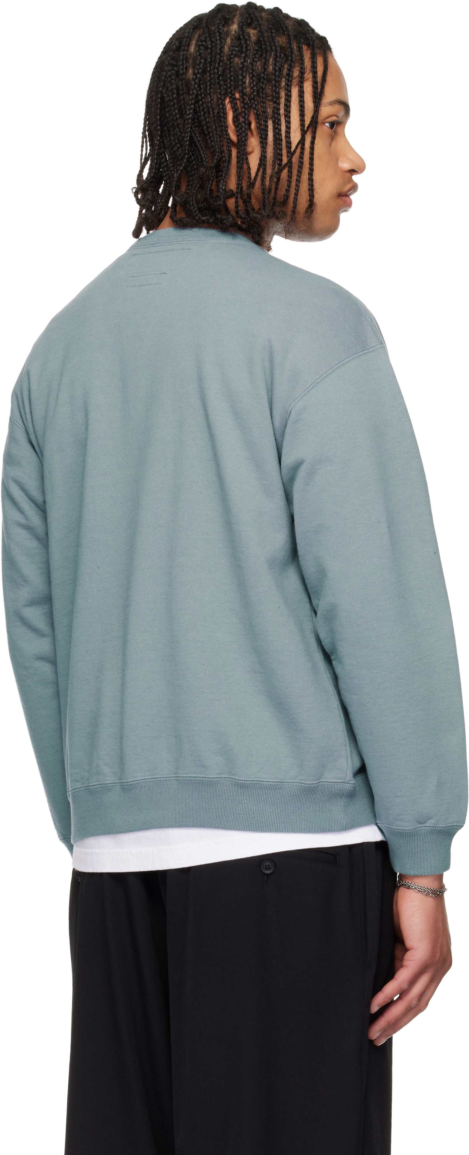 Yohji Yamamoto - Pull molletonné gris édition NEIGHBORHOOD