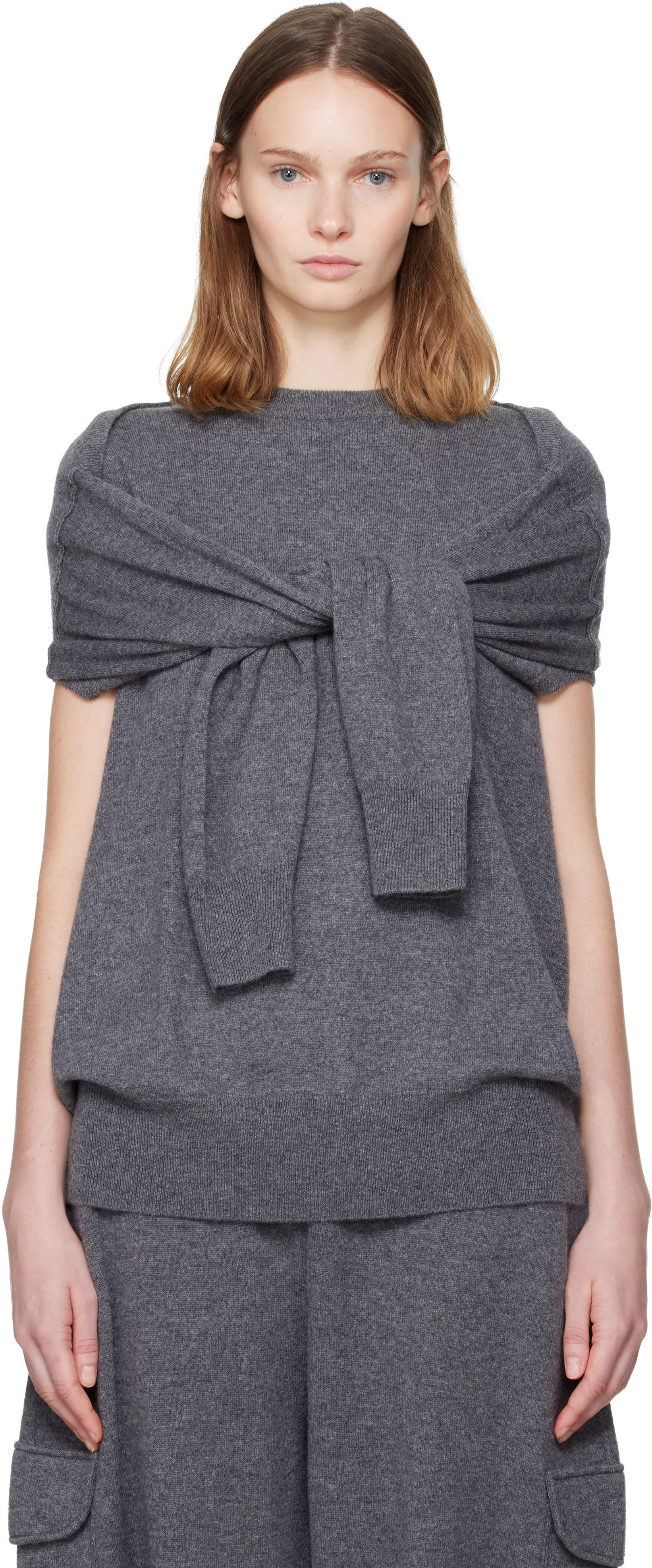 LISA YANG - Pull Othelia gris