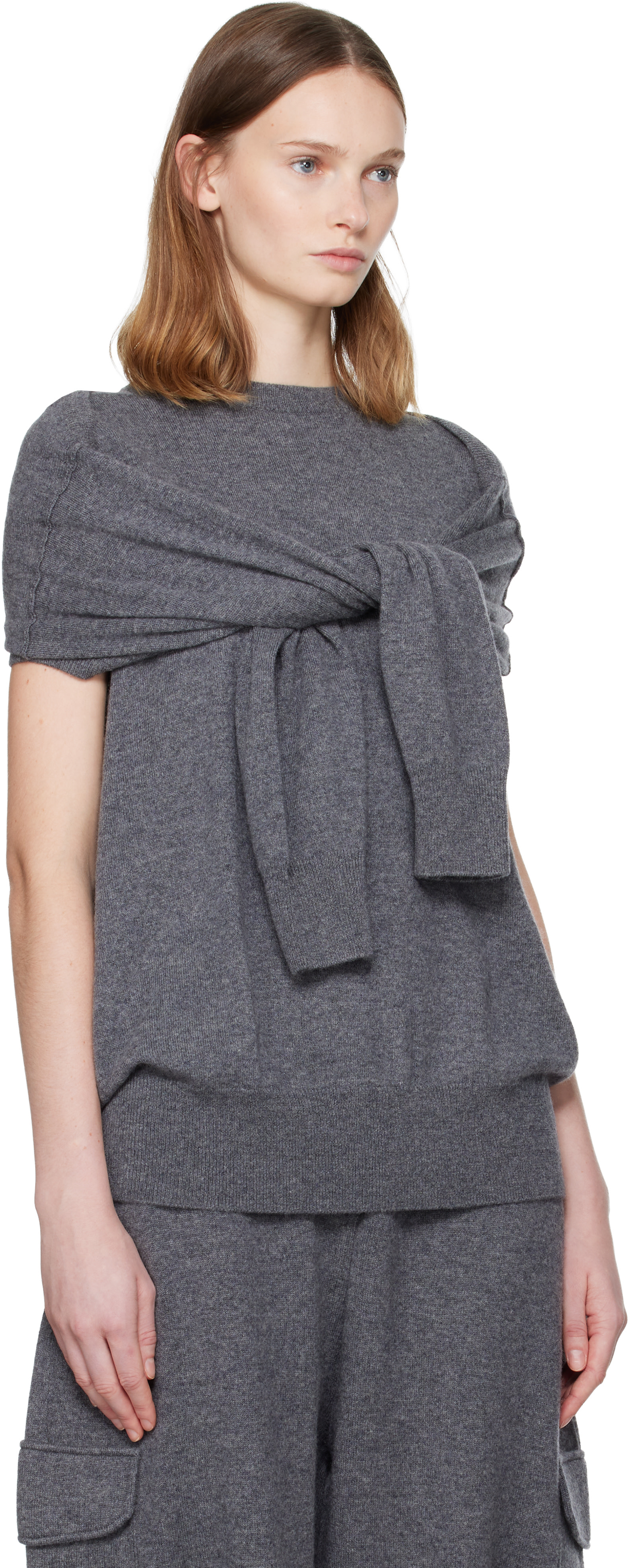 LISA YANG - Pull Othelia gris