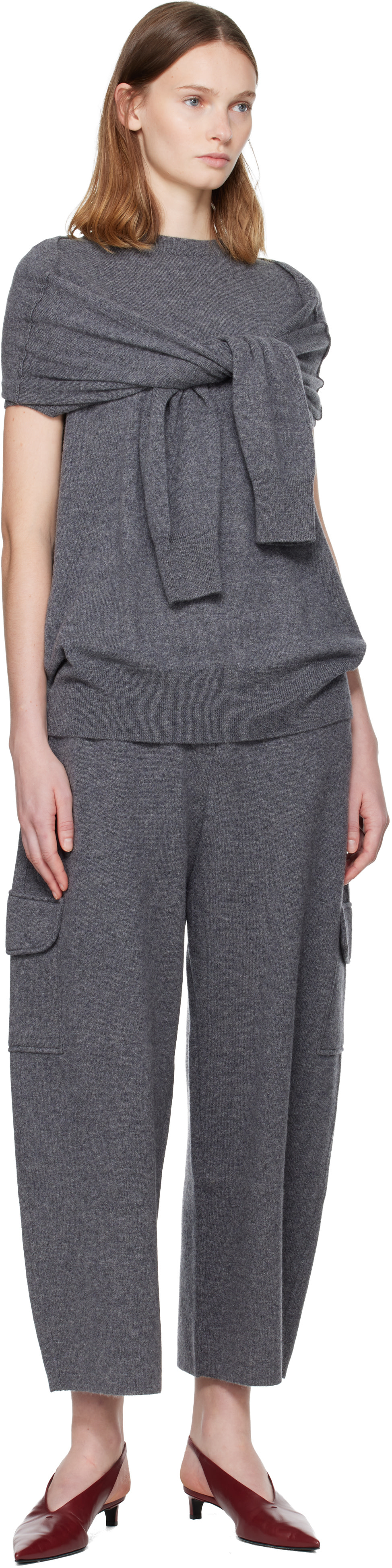LISA YANG - Pull Othelia gris