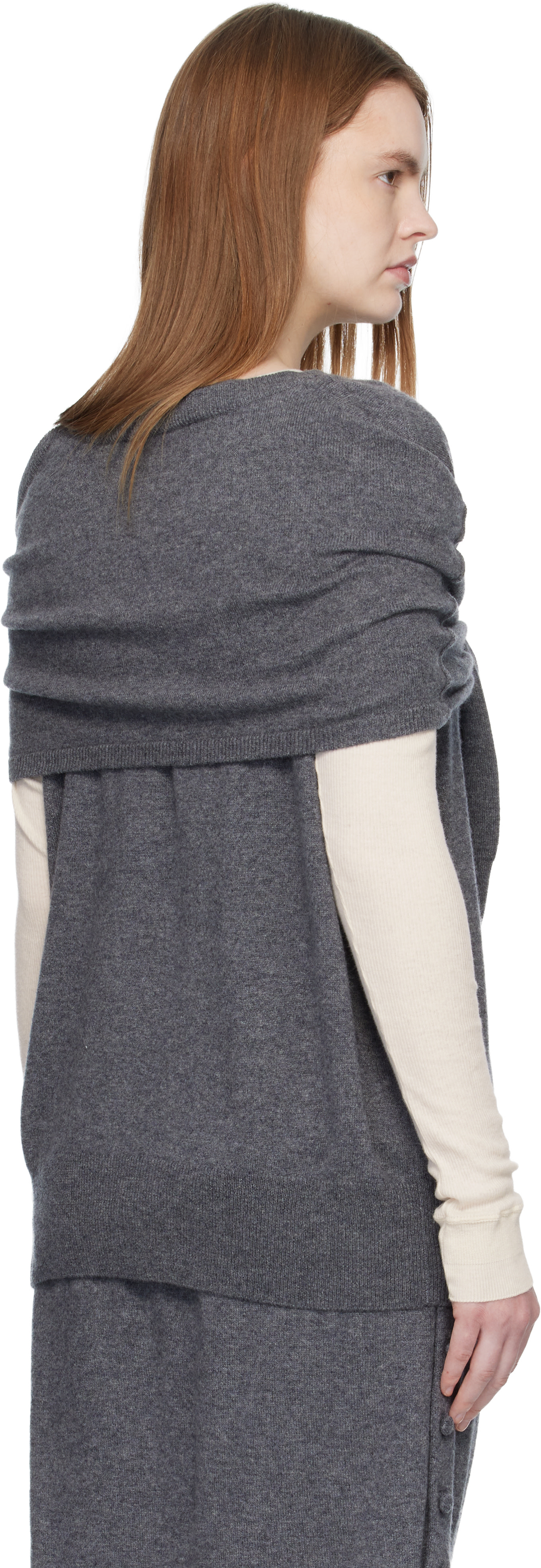 LISA YANG - Pull 'The Othelia' gris