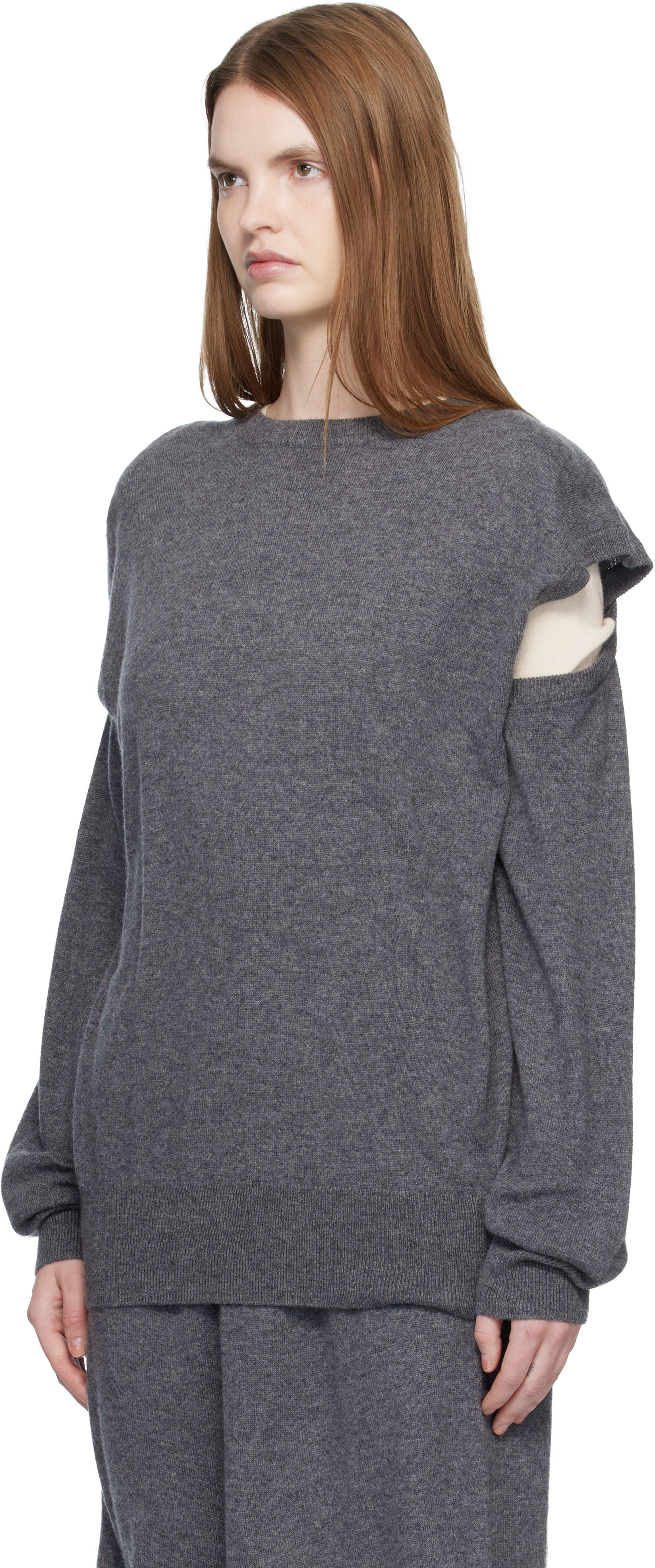 LISA YANG - Pull 'The Othelia' gris