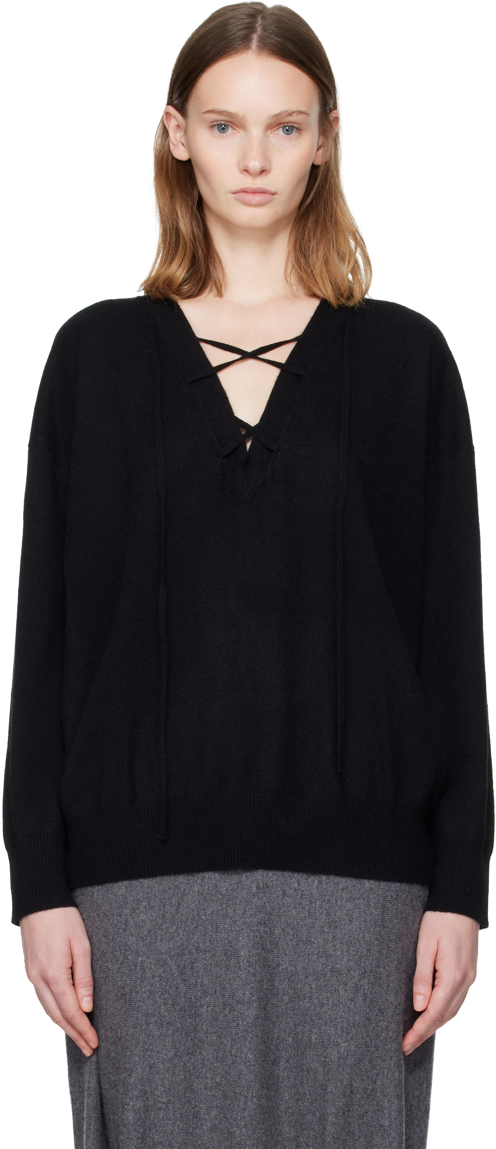 LISA YANG - Pull Erna noir