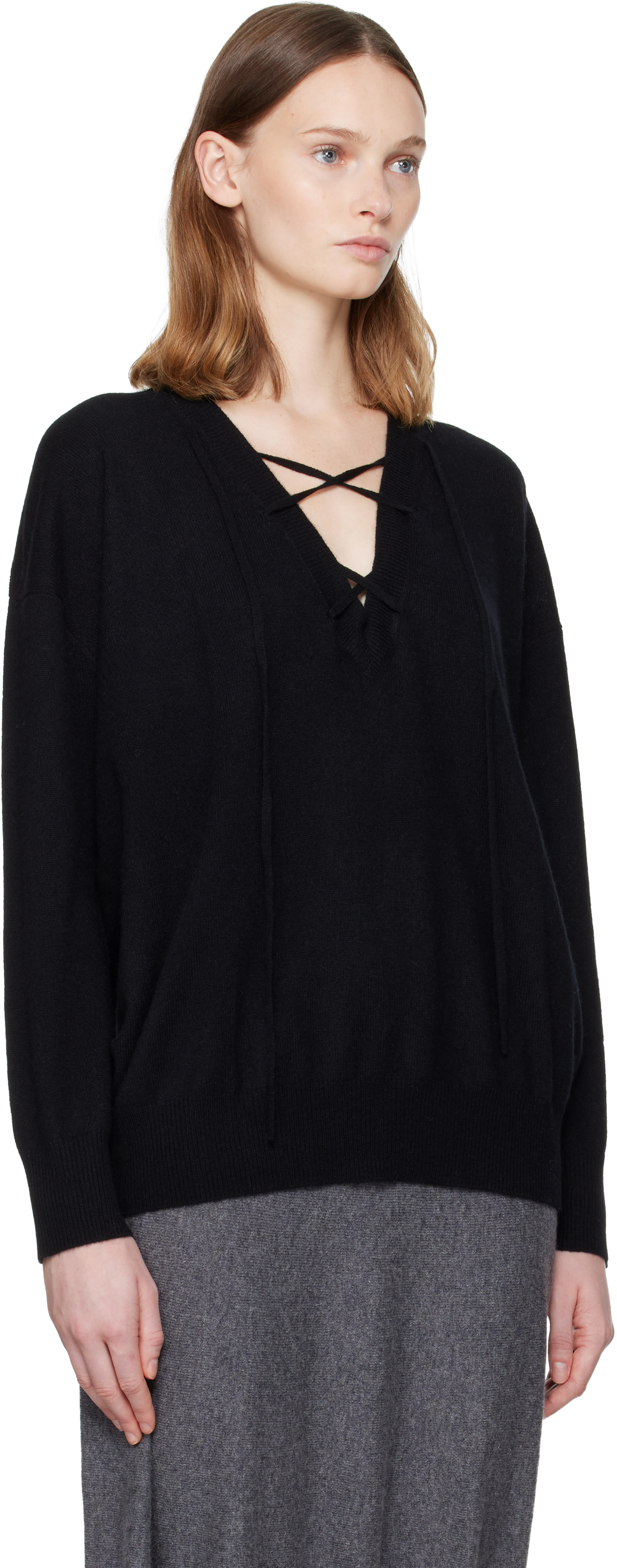 LISA YANG - Pull Erna noir