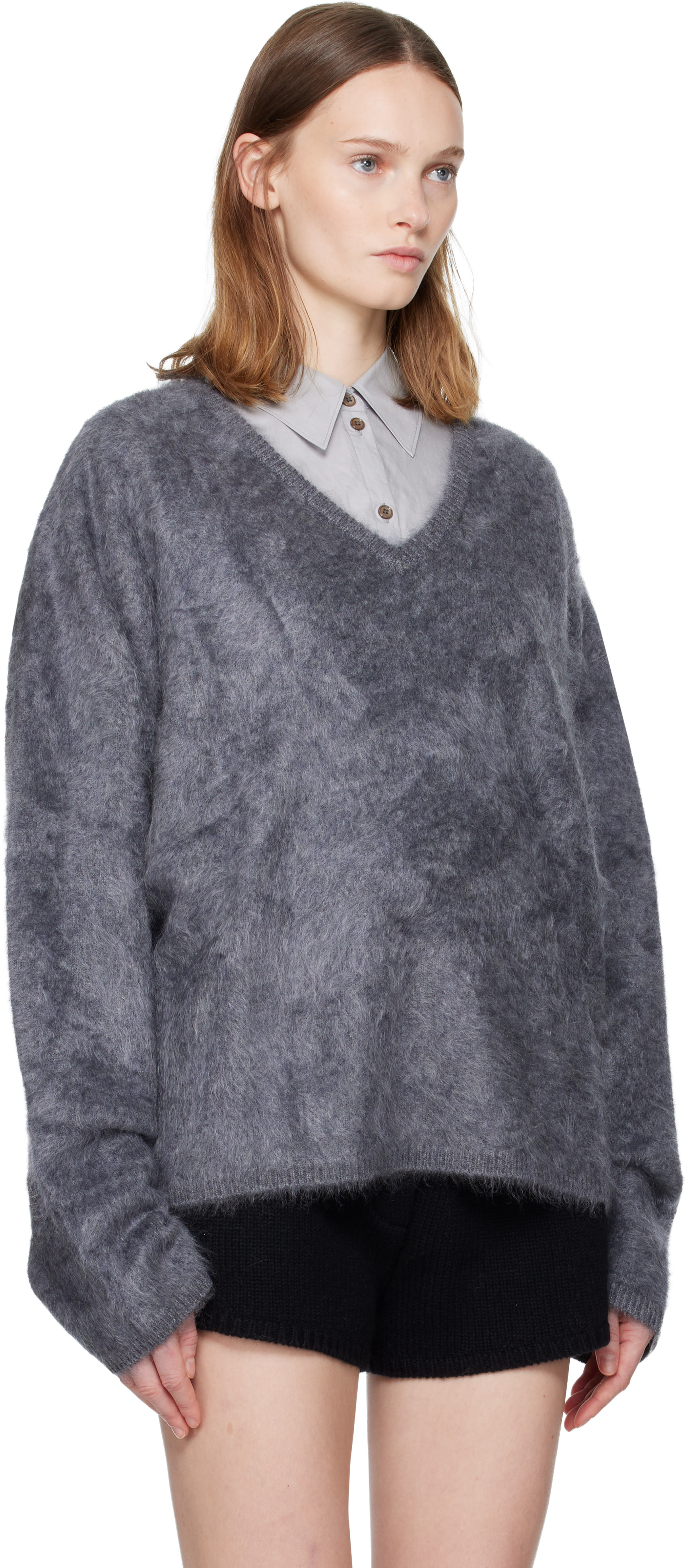LISA YANG - Pull Margareta noir