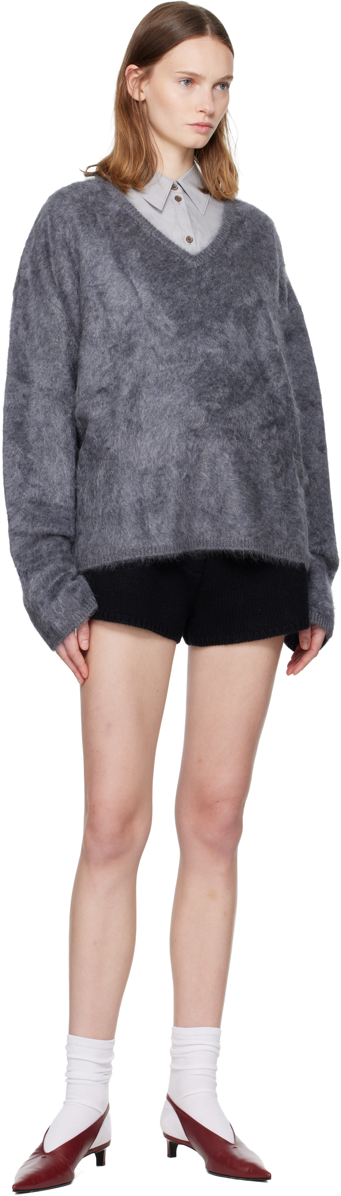 LISA YANG - Pull Margareta noir