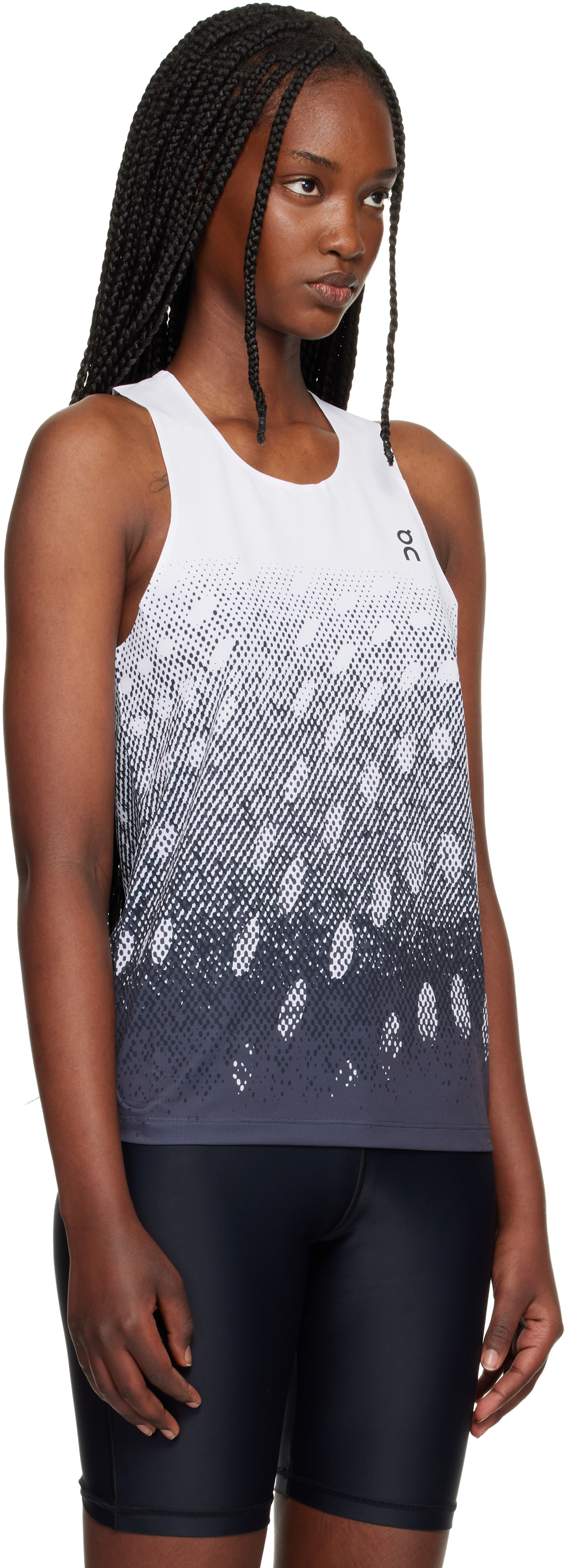 On - Blouson de course Zero blanc