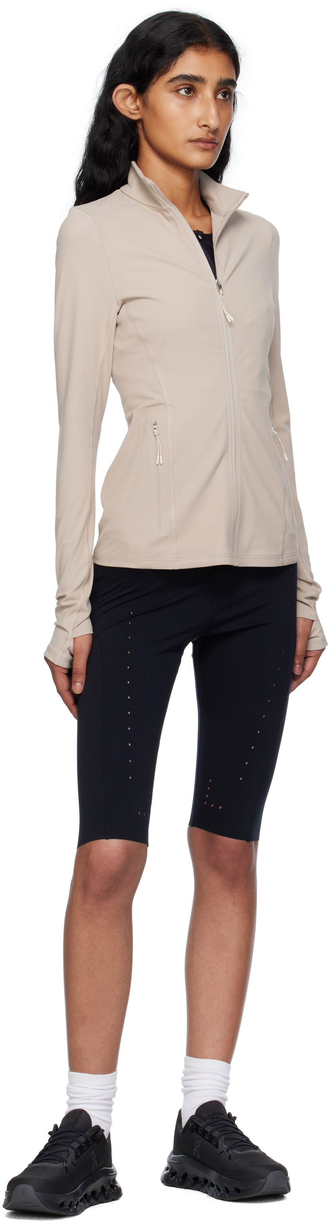 On - Blouson ajusté rose