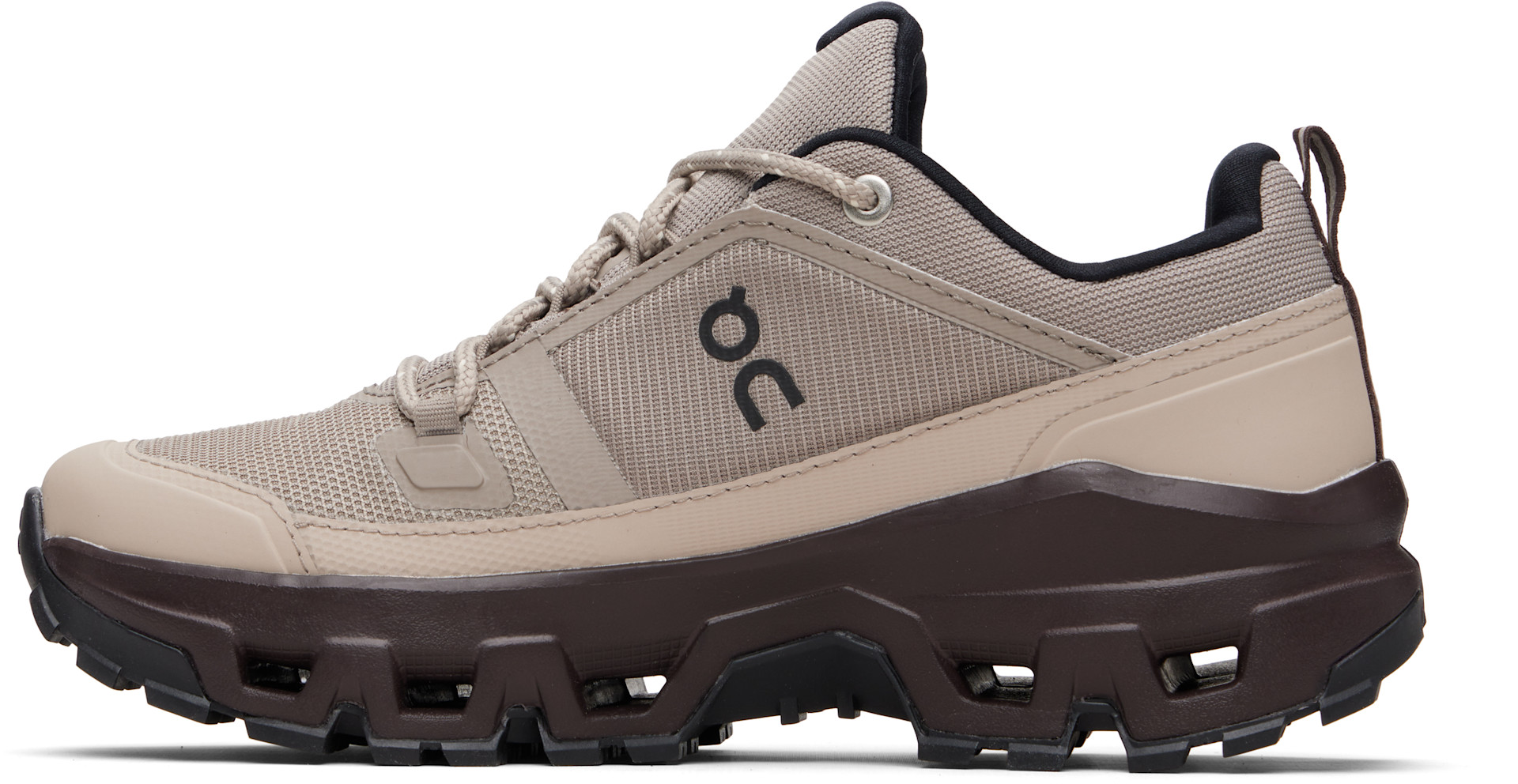 On - Baskets basses imperméables Cloudrock taupe