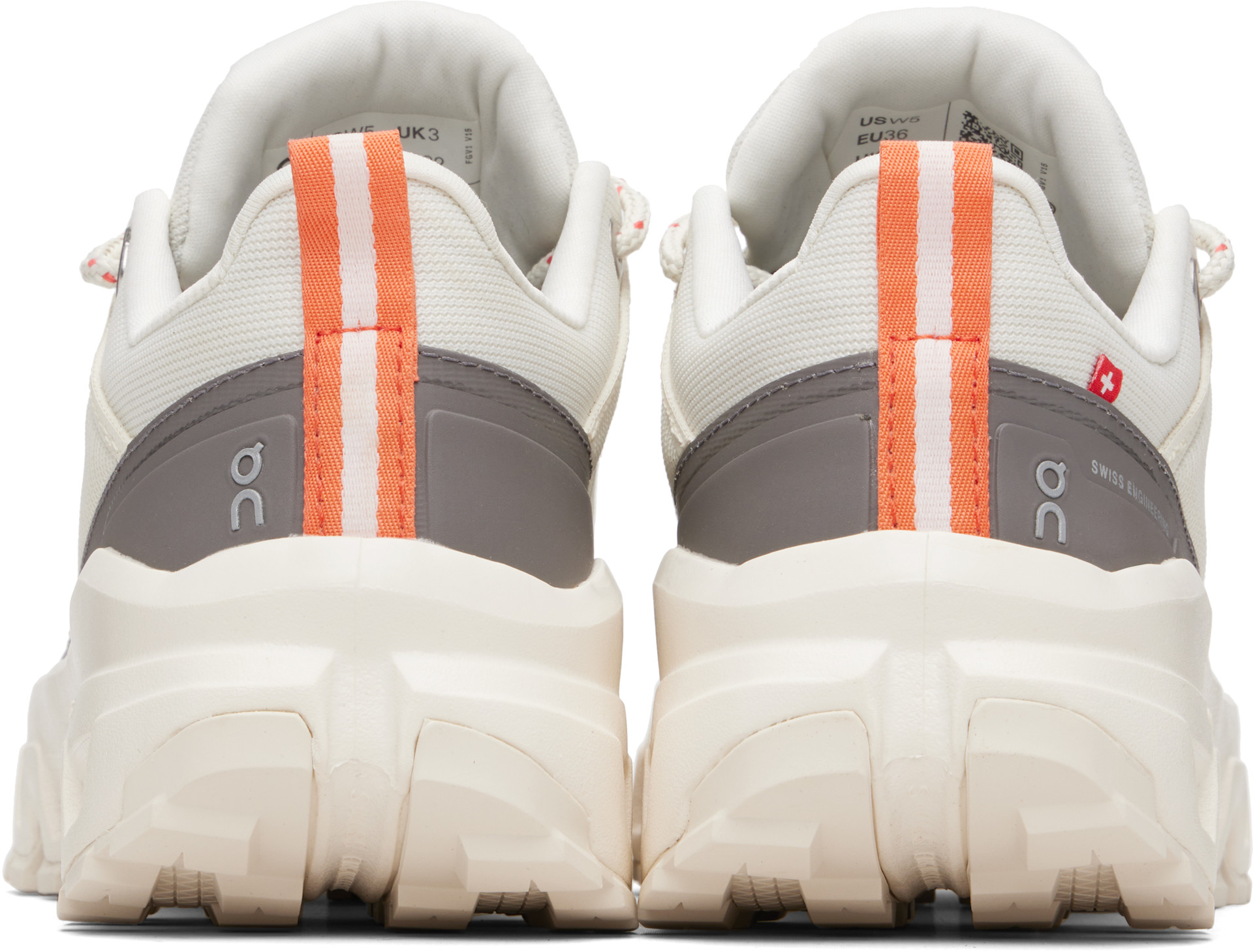 On - Baskets basses imperméables Cloudrock blanc cassé