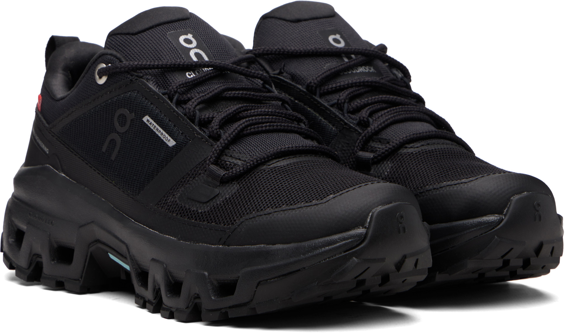 On - Baskets basses imperméables Cloudrock noires