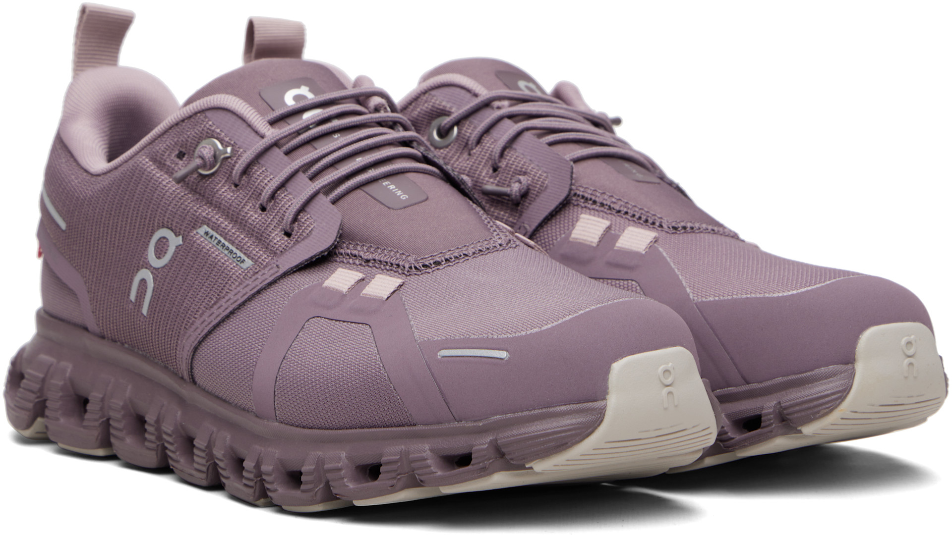 On Cloud Waterproof スニーカー パープル On: Purple Cloud 6 Waterproof Sneakers | SSENSE