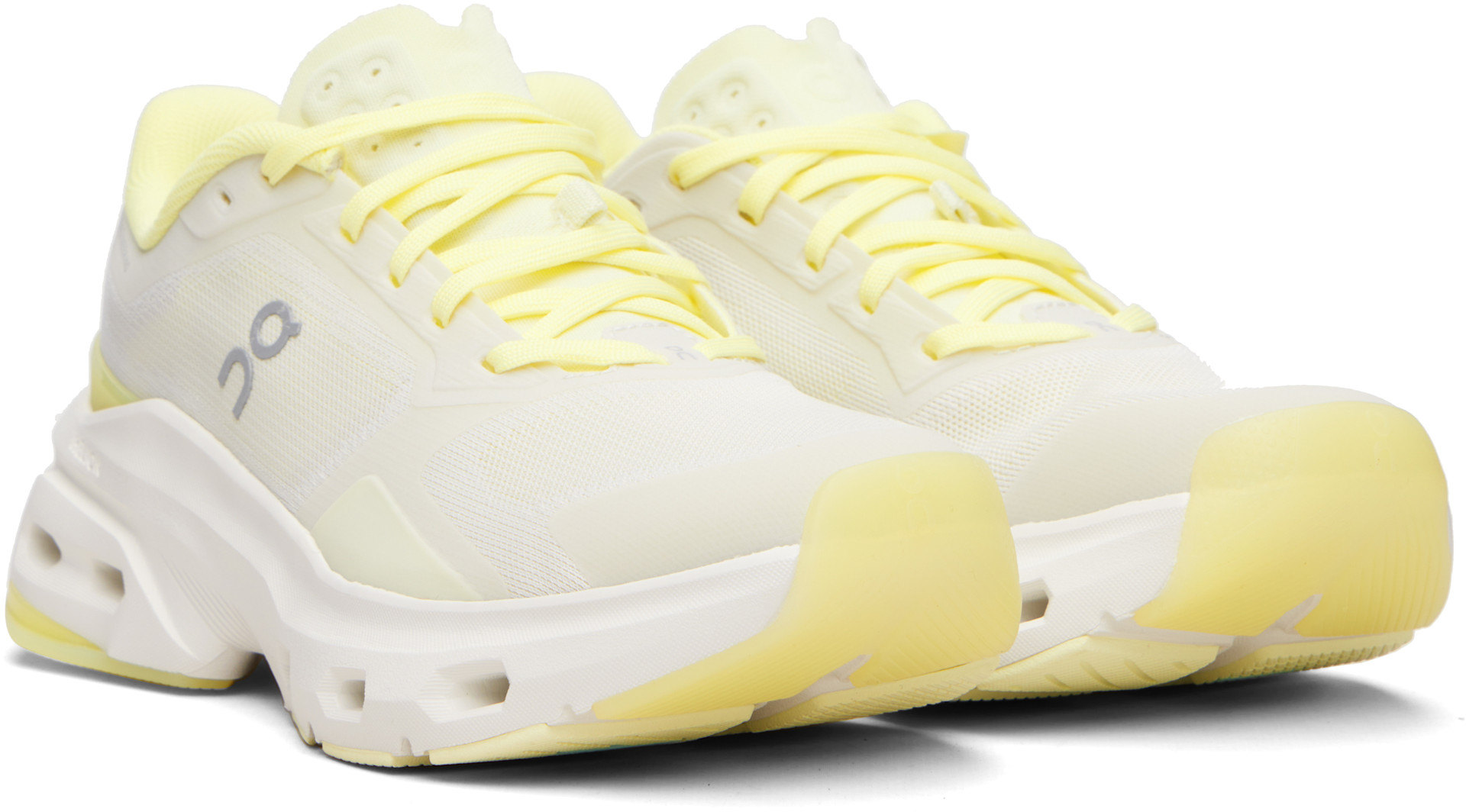 On - Baskets Cloudpulse 2 blanc et jaune