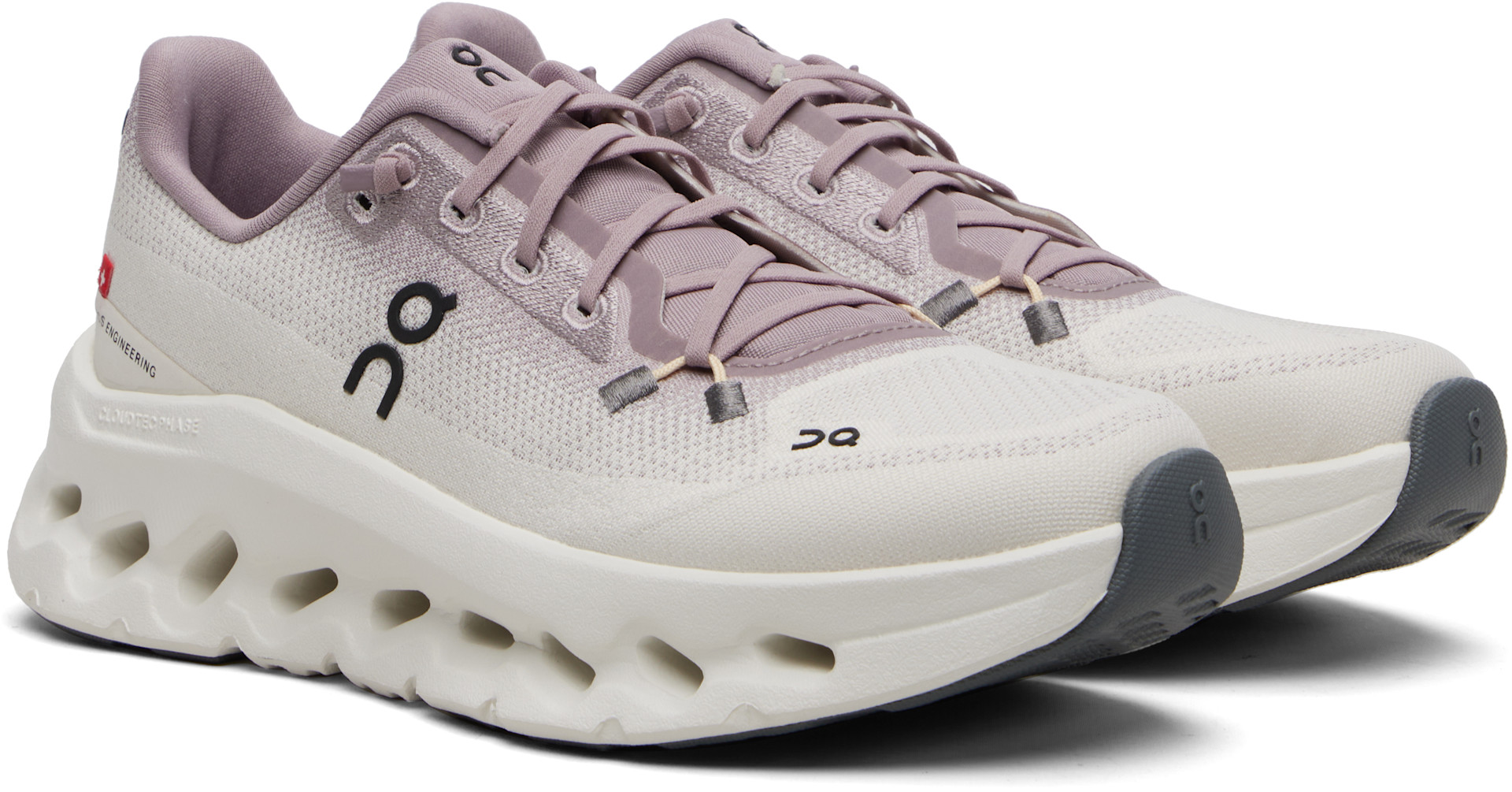 On - Baskets Cloudtilt rose et blanc
