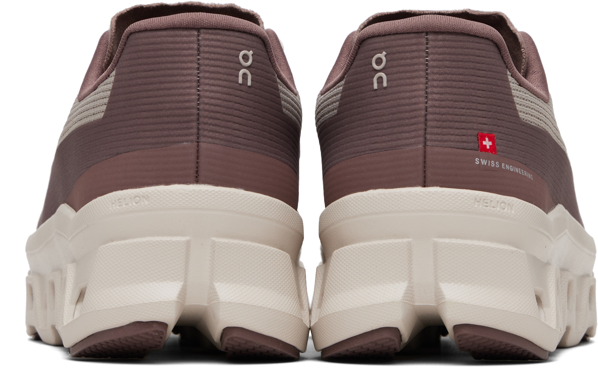 On - Baskets Cloudmonster Void taupe et bourgogne