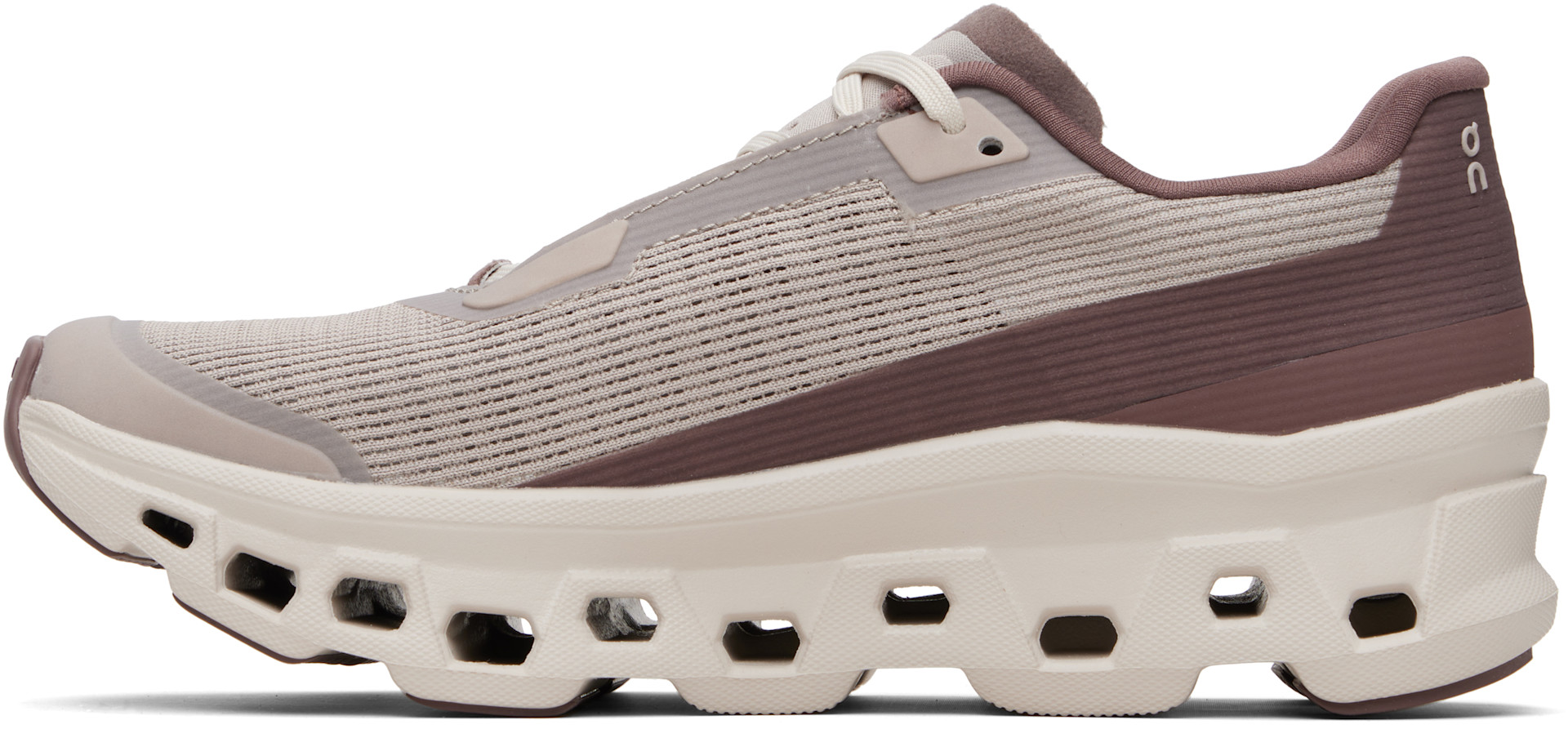On - Baskets Cloudmonster Void taupe et bourgogne