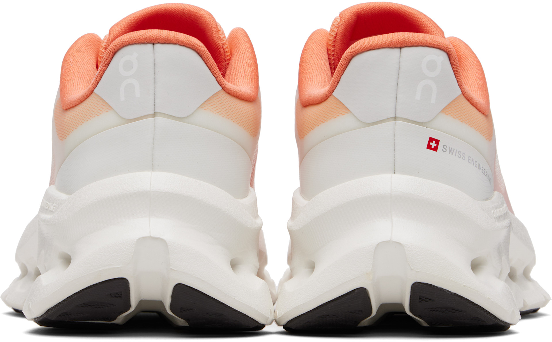 On: Orange & Off-White Cloudtilt Remix Sneakers | SSENSE