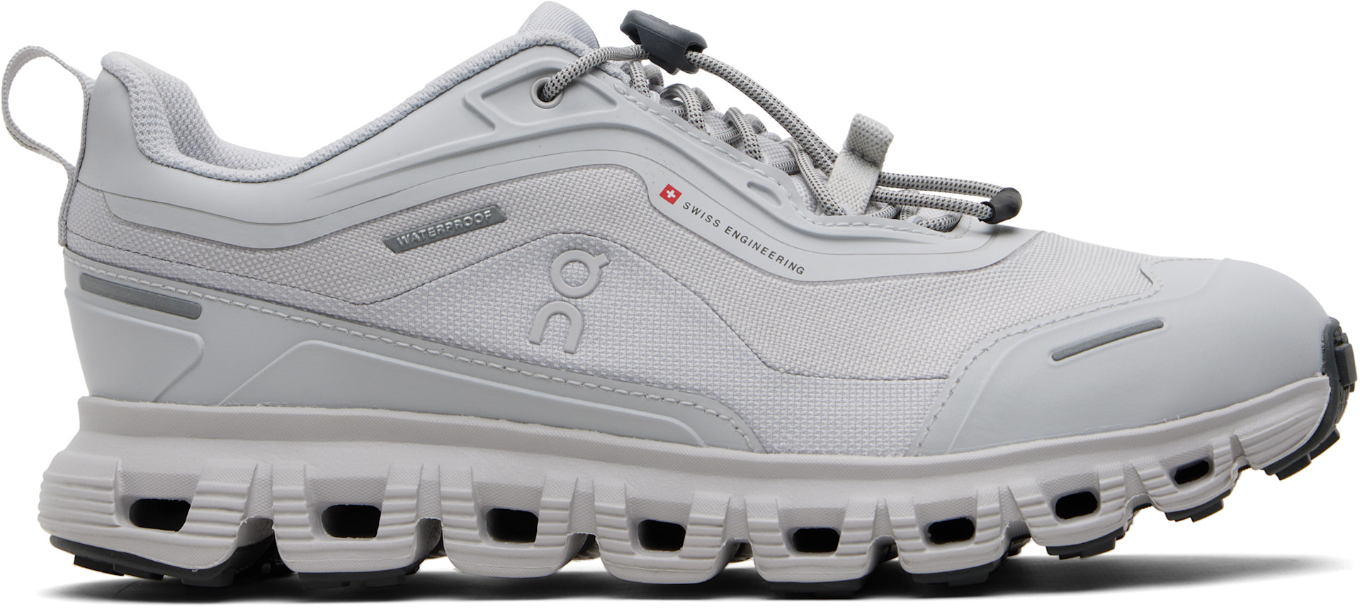 On - Baskets imperméables Cloud 6 Geo grises