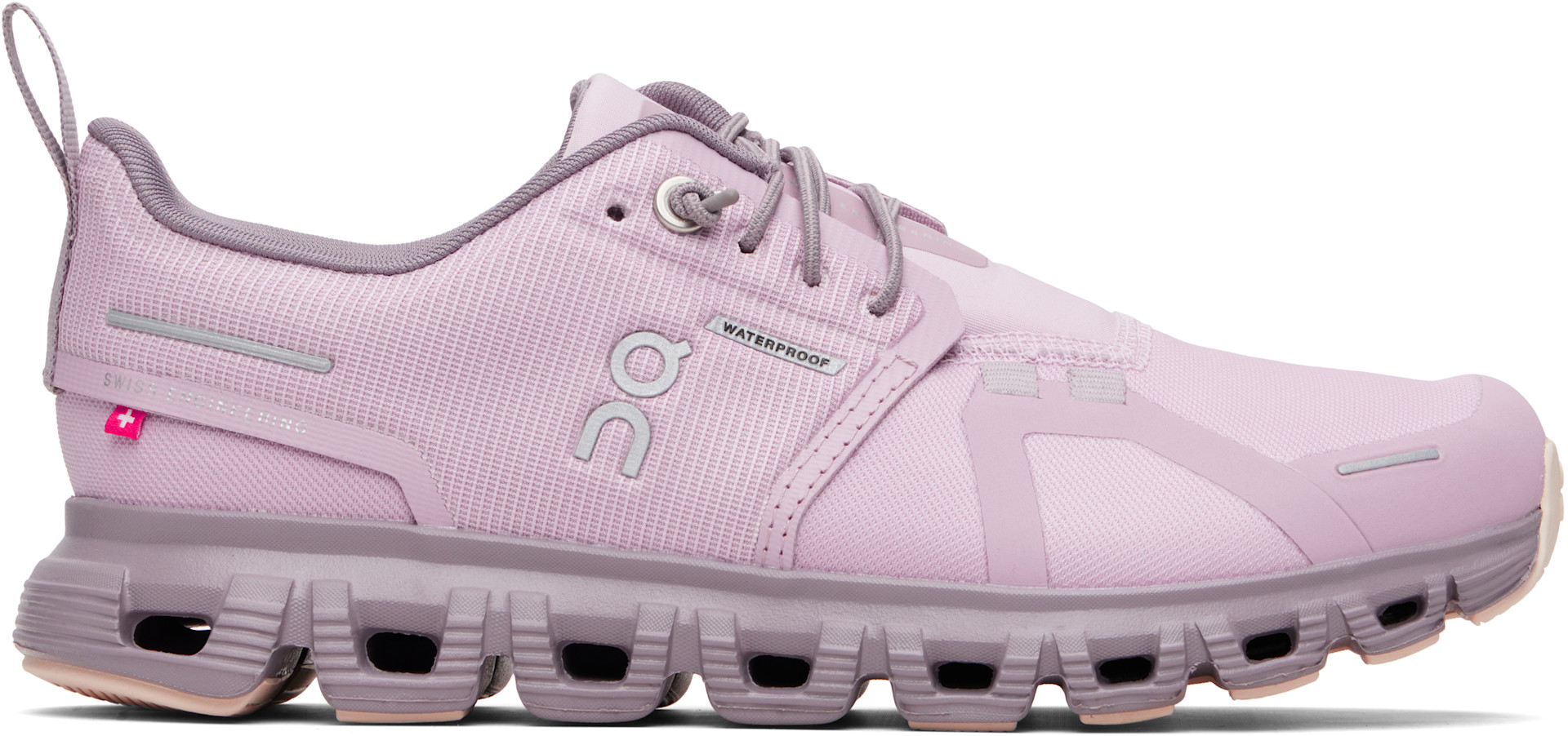 On - Baskets imperméables Cloud 6 roses