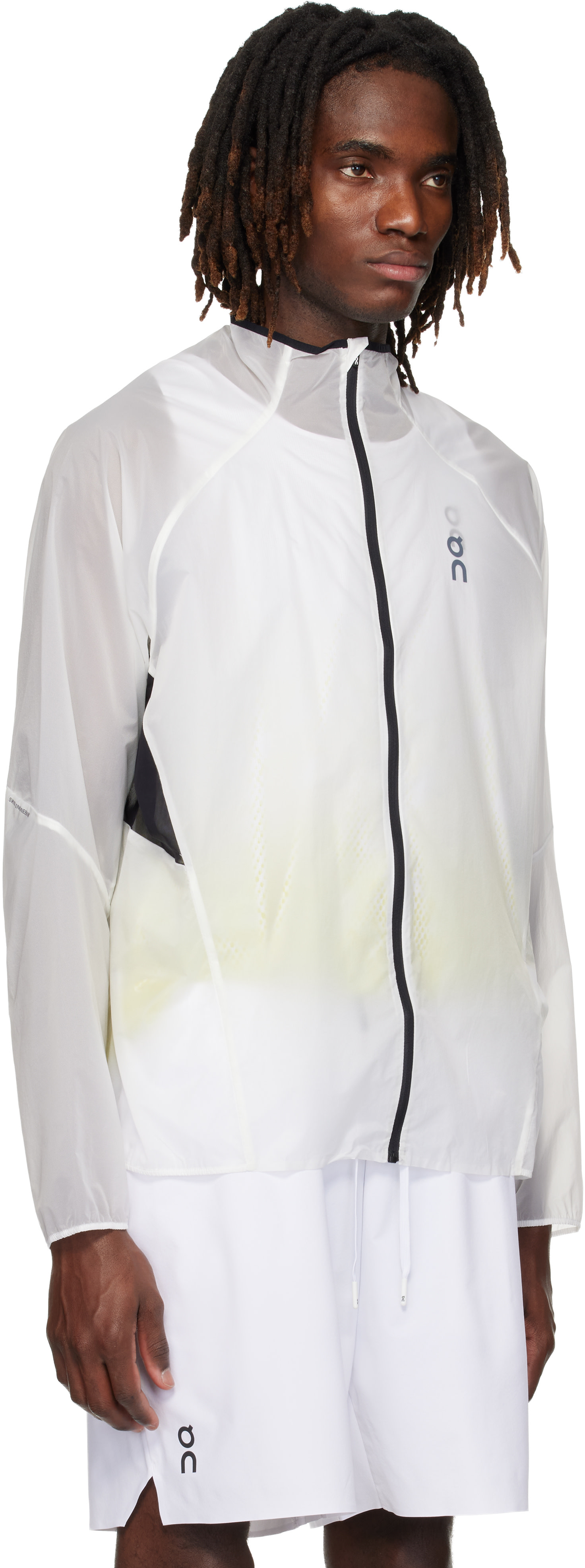 On - White Zero Running Jacket