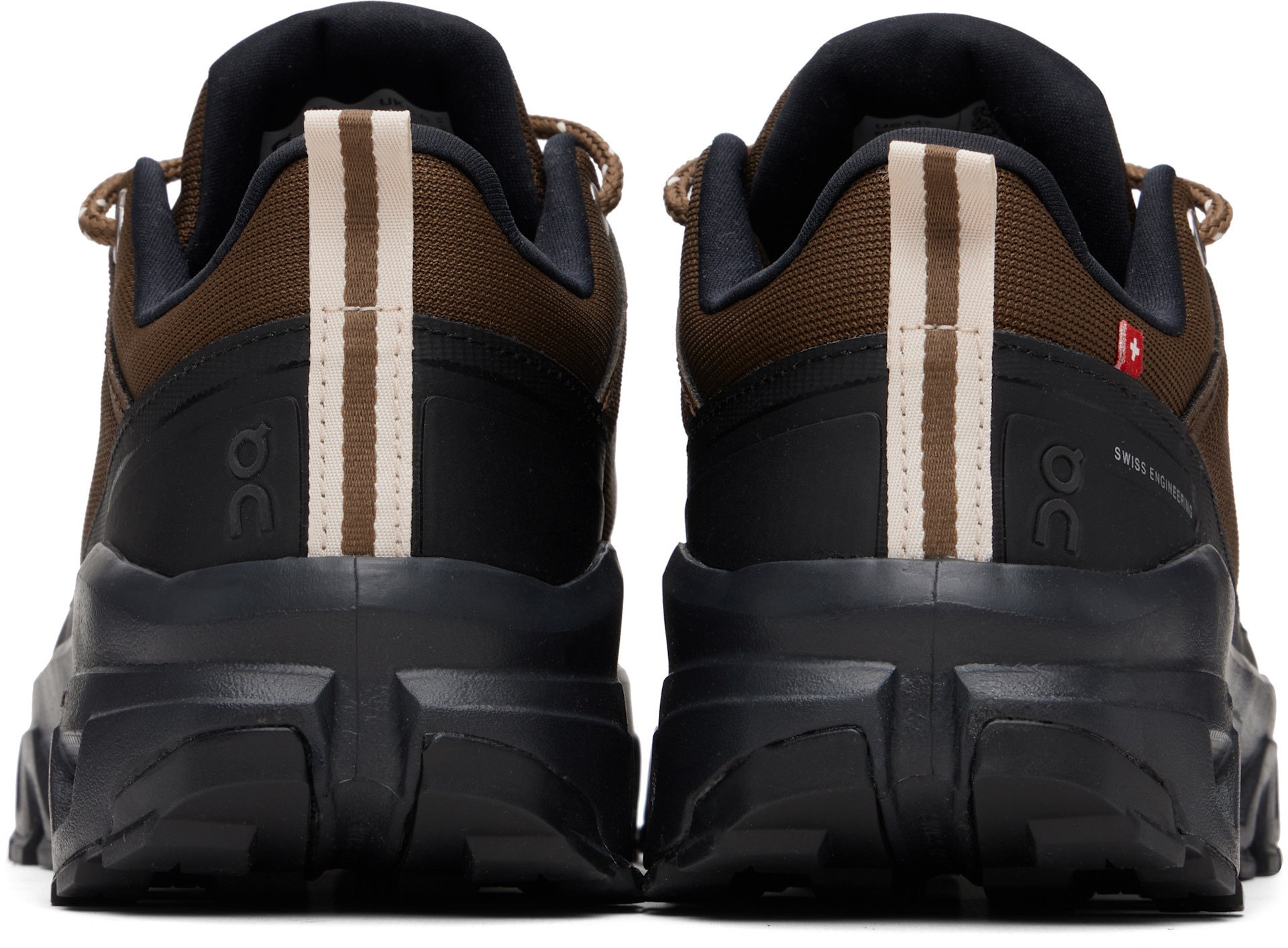 On: Brown Cloudrock Low Waterproof Sneakers | SSENSE