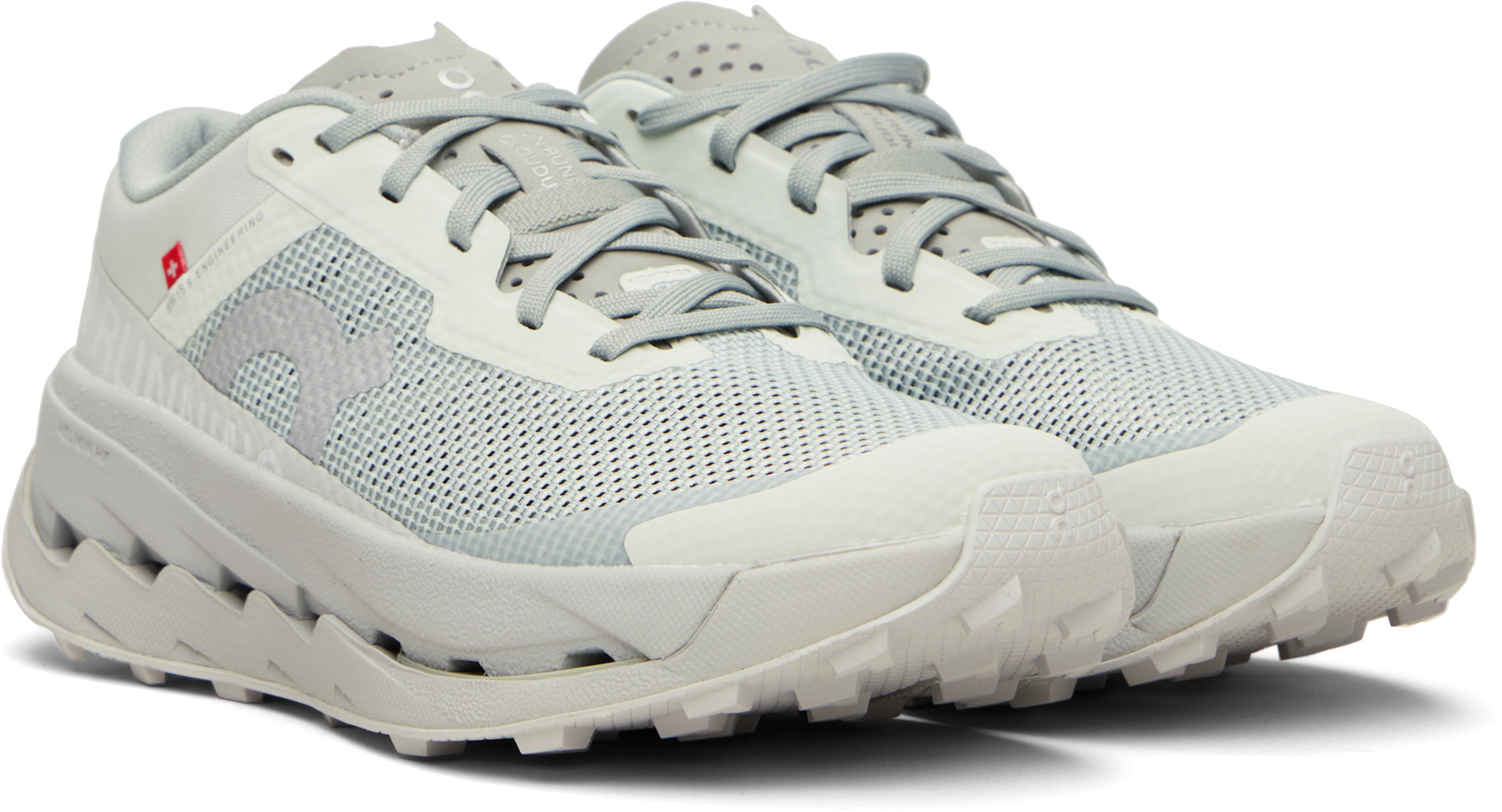 On - Baskets Cloudultra 3 vert et gris