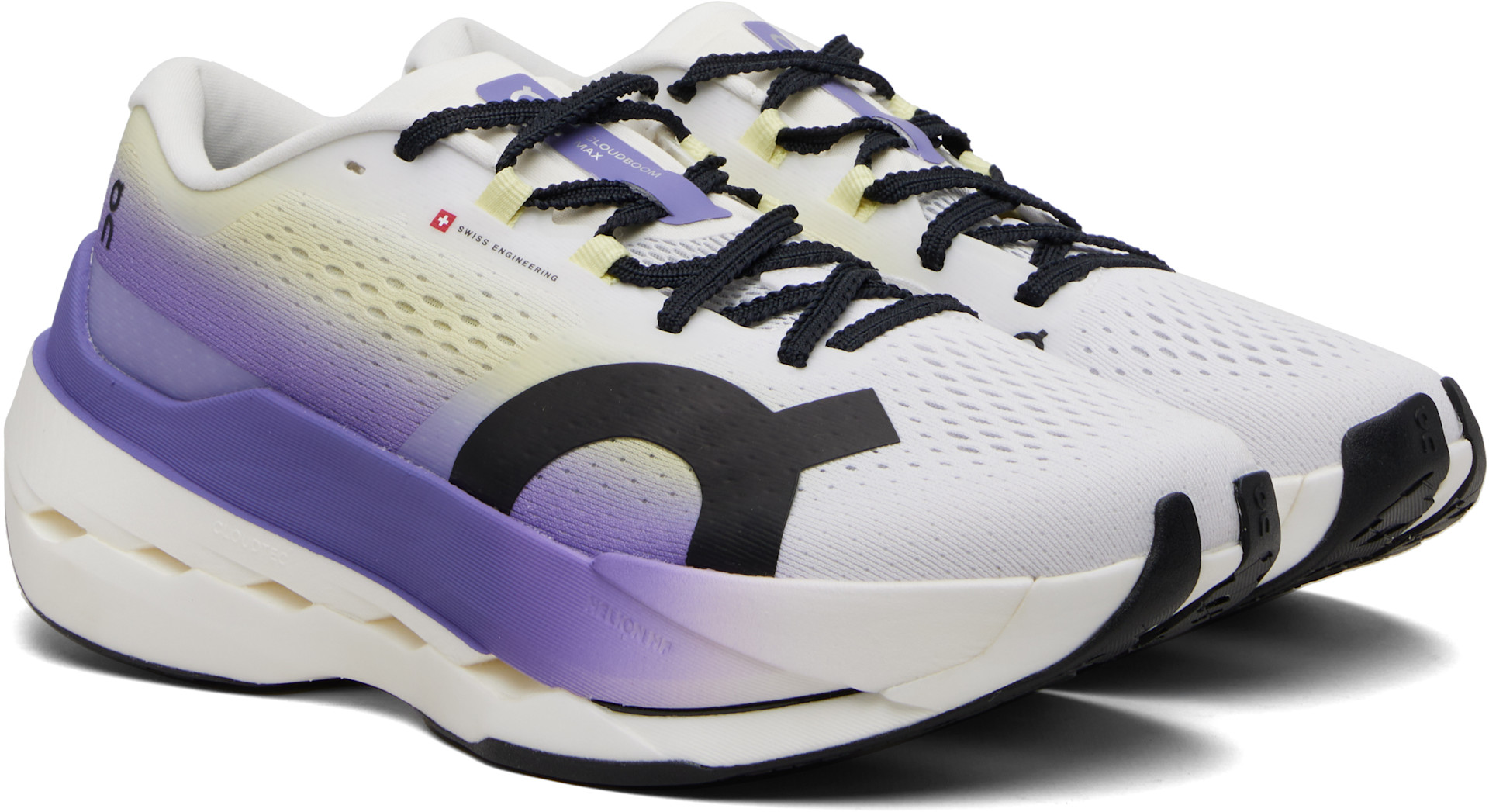 On - Baskets Cloudboom Max blanc et mauve