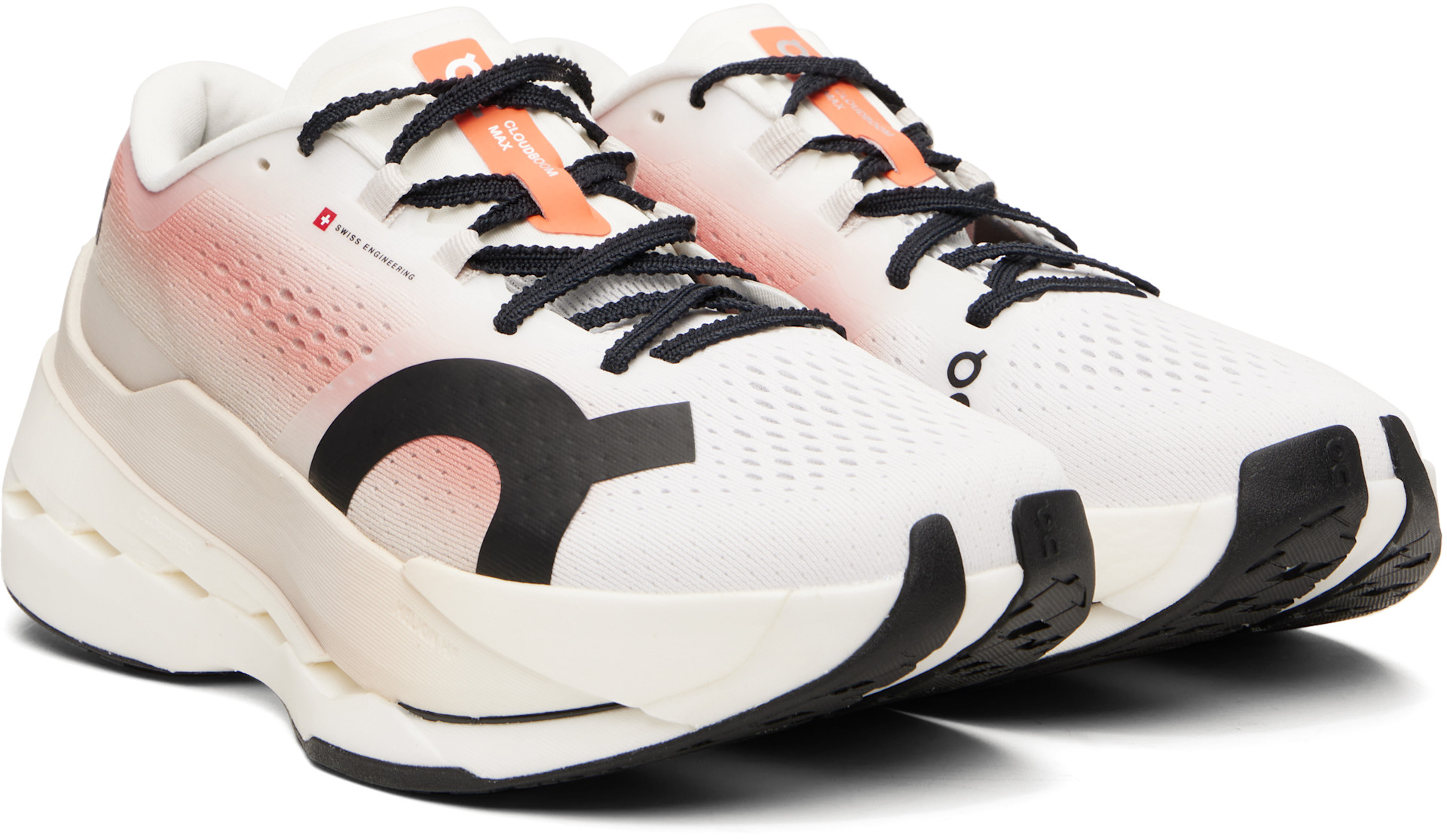 On - Baskets Cloudboom Max blanc cassé et beige