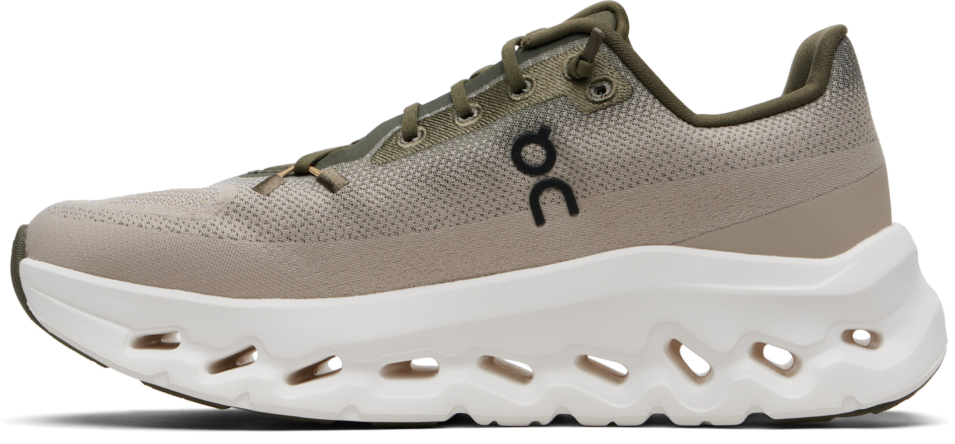 On - Beige Cloudtilt Sneakers